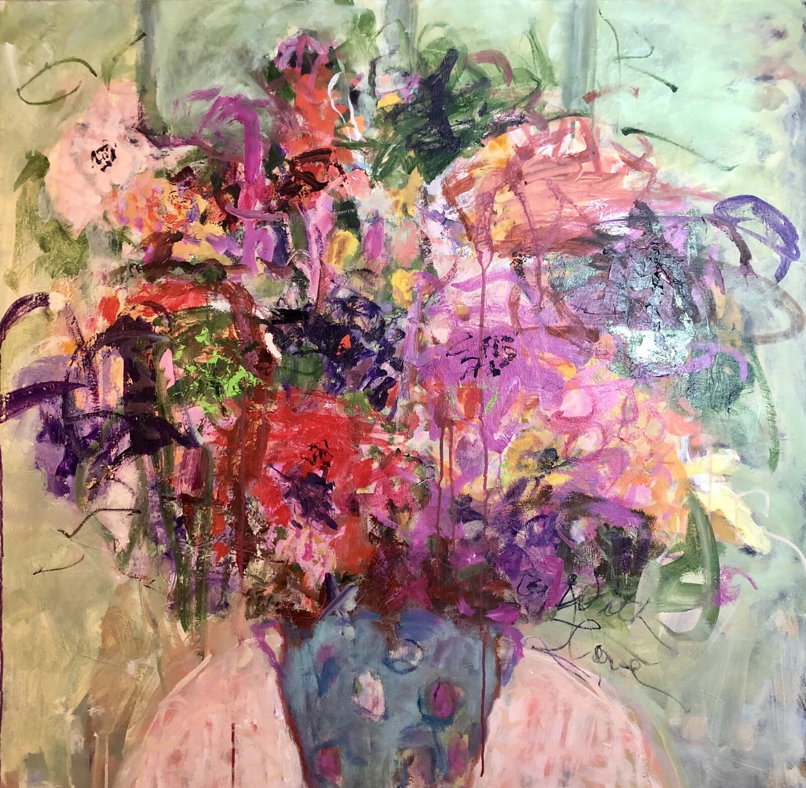 With-Love-acrylic-on-canvas-sandy-welch-art