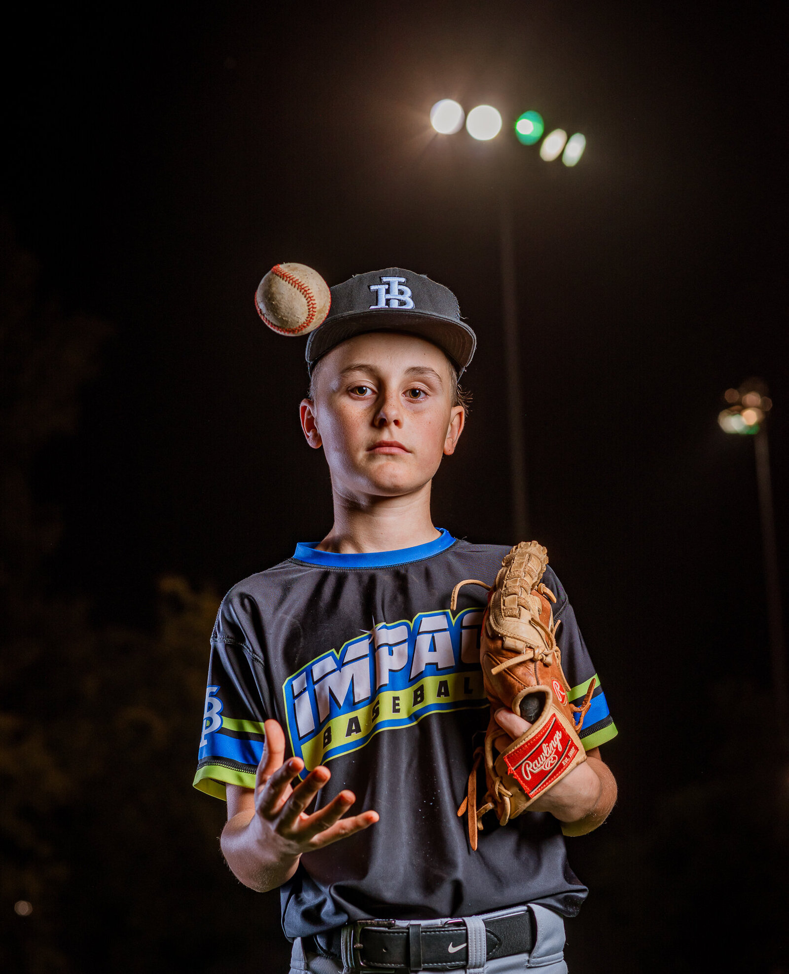 Impact Baseball Portraits | Corey Kennedy Photography