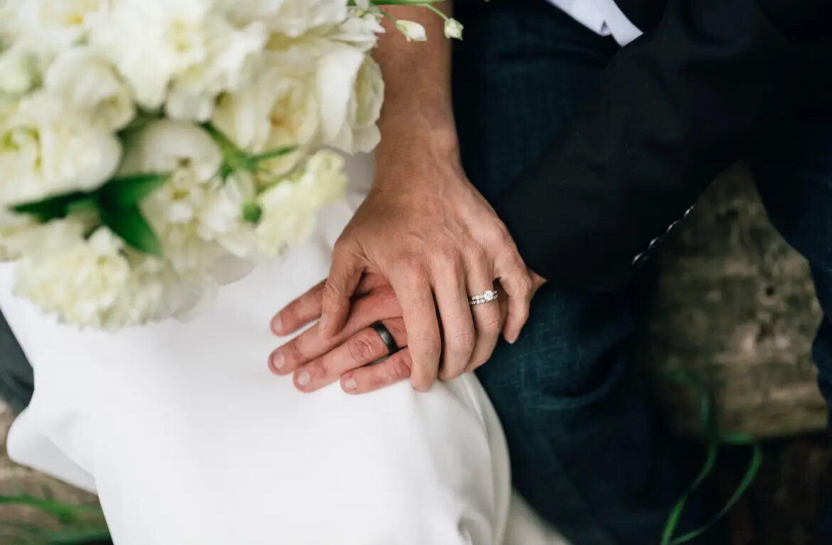 Elegant classic white wedding by Elevations Design Co. Azle TX Florist Jenna Dowell