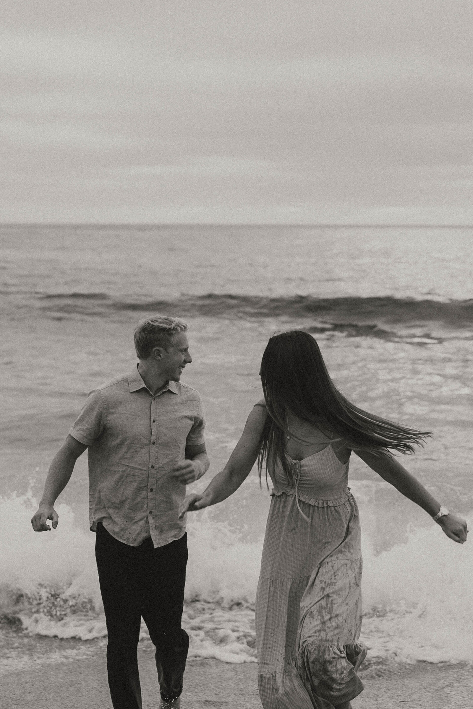 windansea beach, la jolla session, engagement session