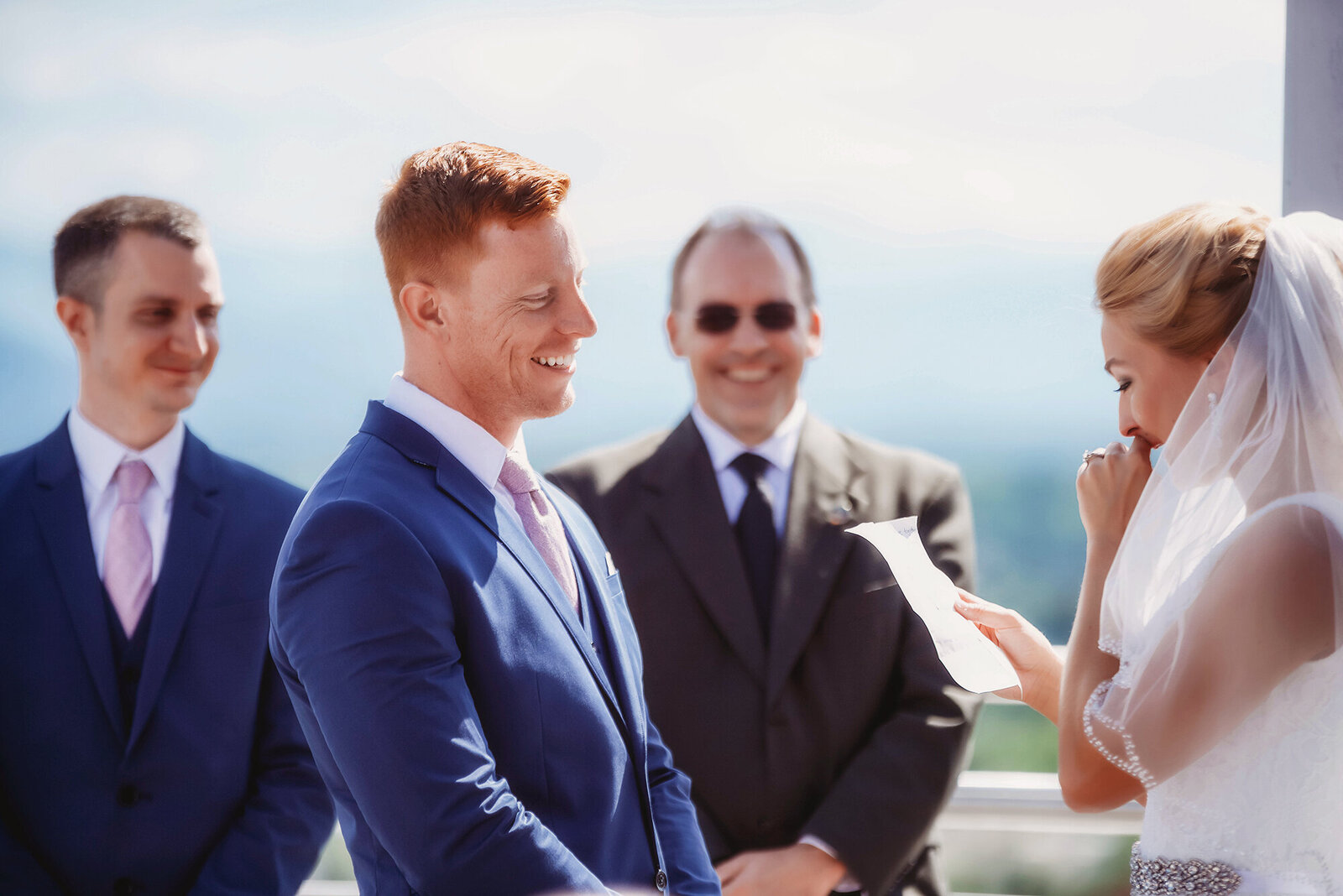 Micro Wedding at the Capital Club in Asheville, NC.