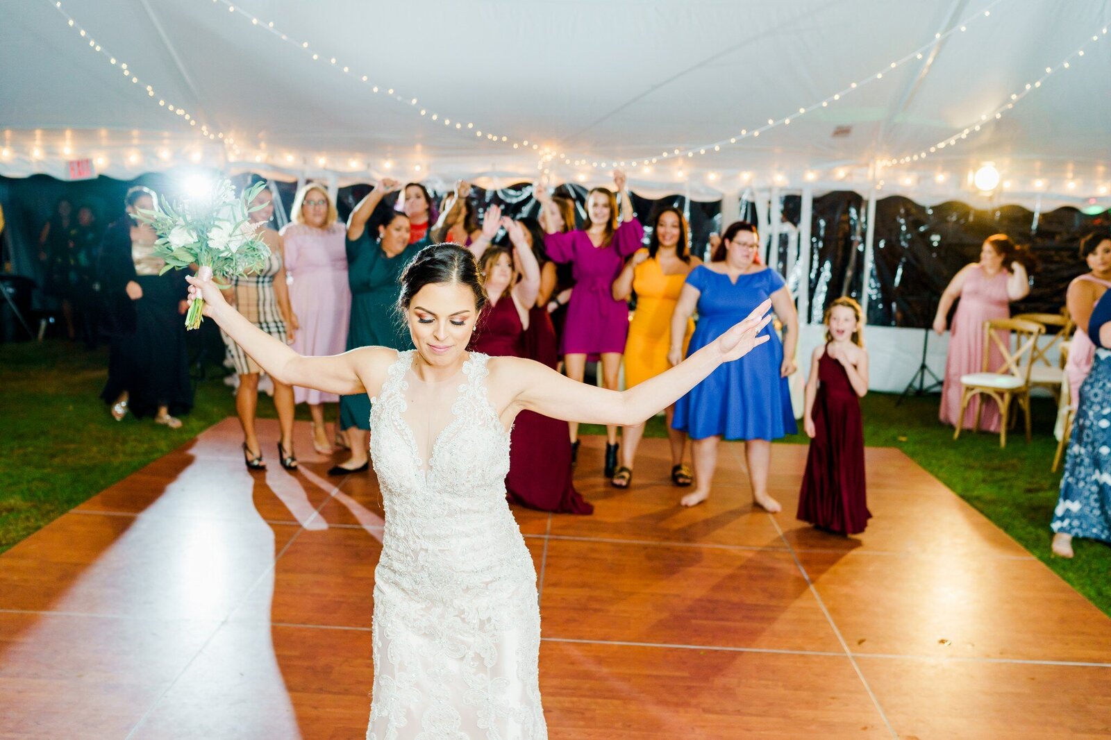 Dancing at New England Wedding