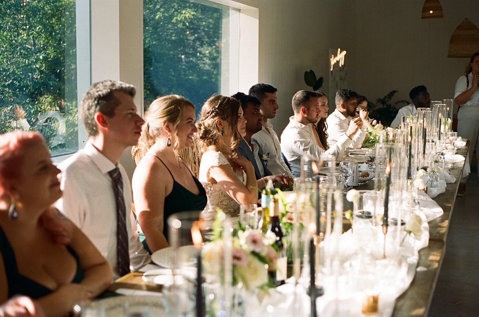 Le Peaches and Cream Wedding on film