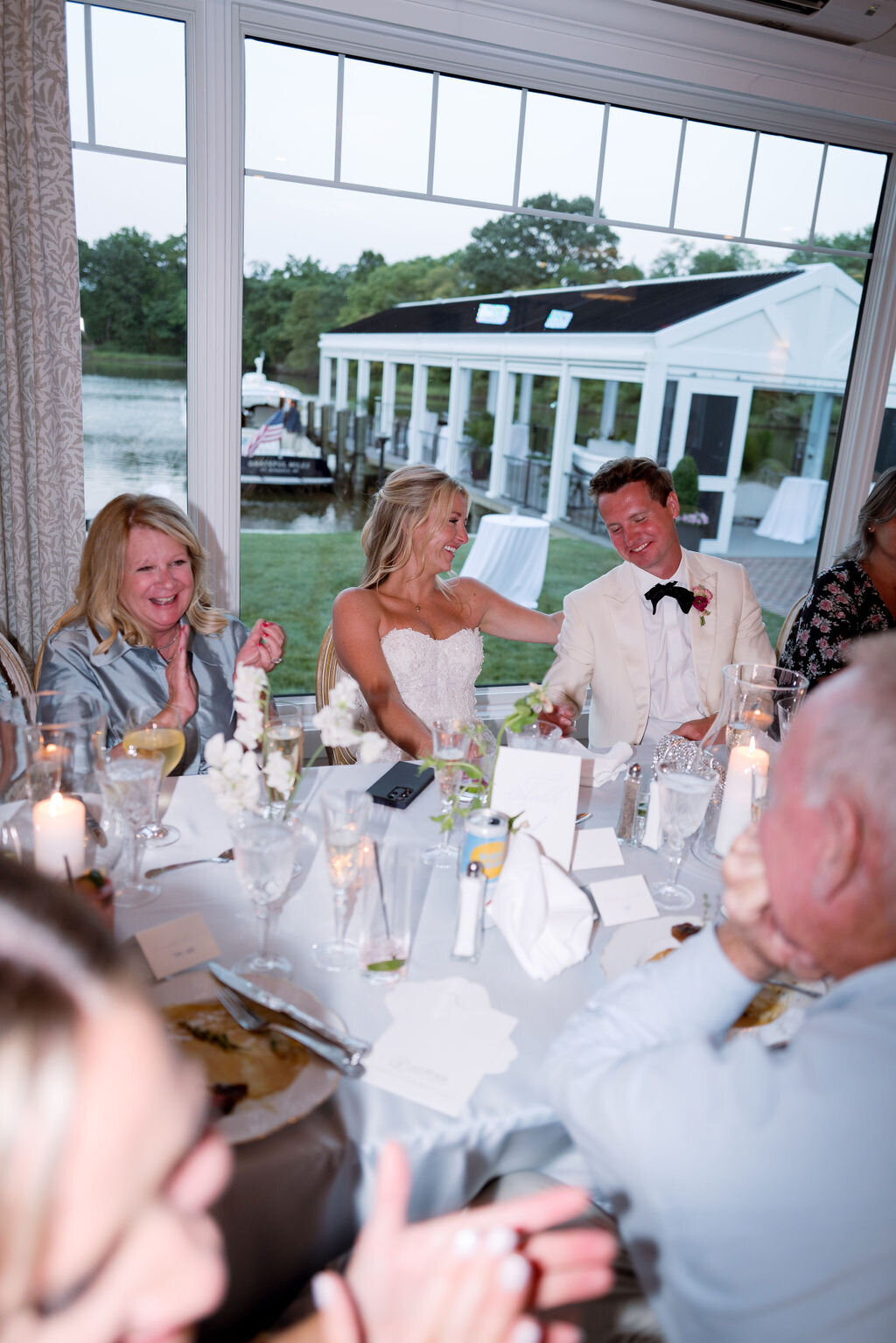 39Kate Campbell Floral The Oaks waterfront summer wedding by Julie Livingston photo