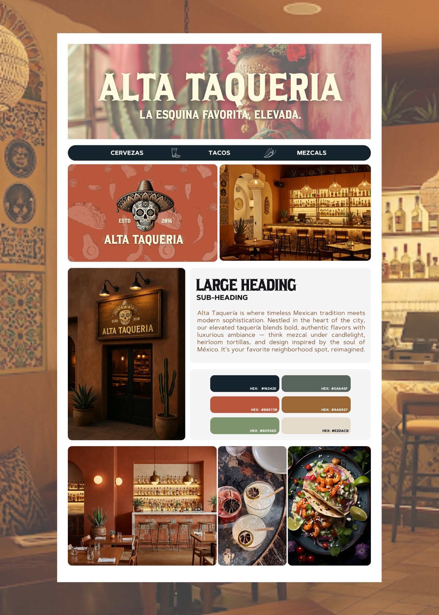 Alta Taqueria Brandkit