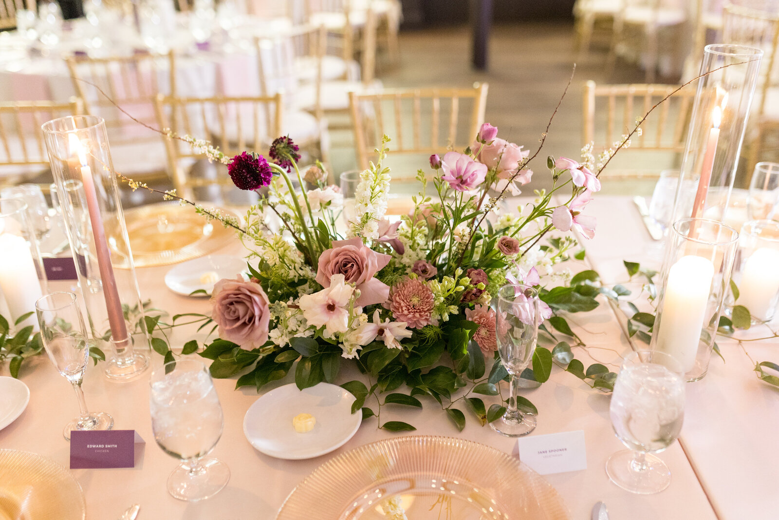 head table at wedding