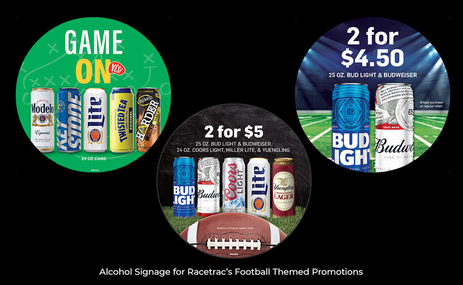 RaceTrac Alcohol Football