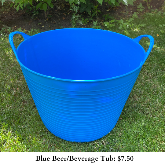 Blue BeerBeverage Tub-484