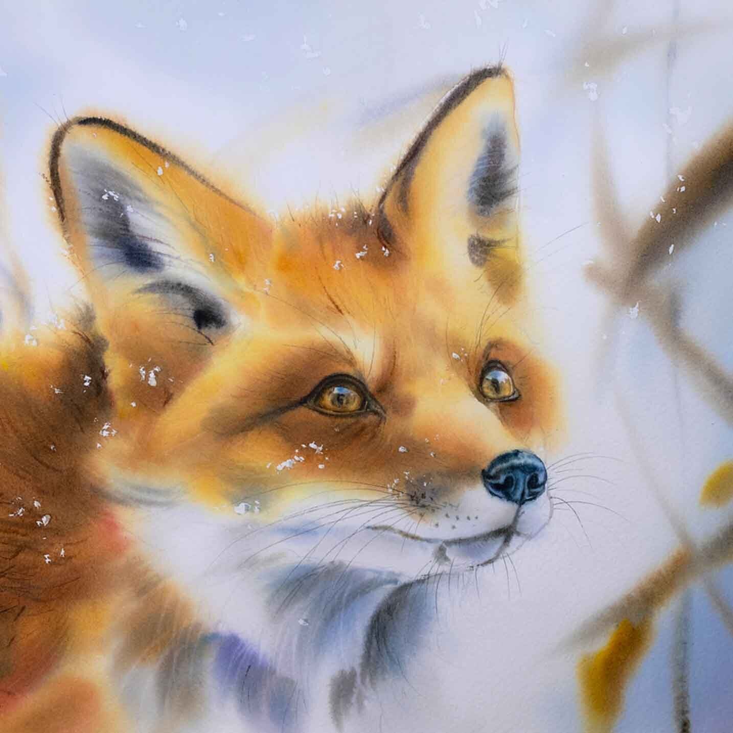 fox-watercolor-painting