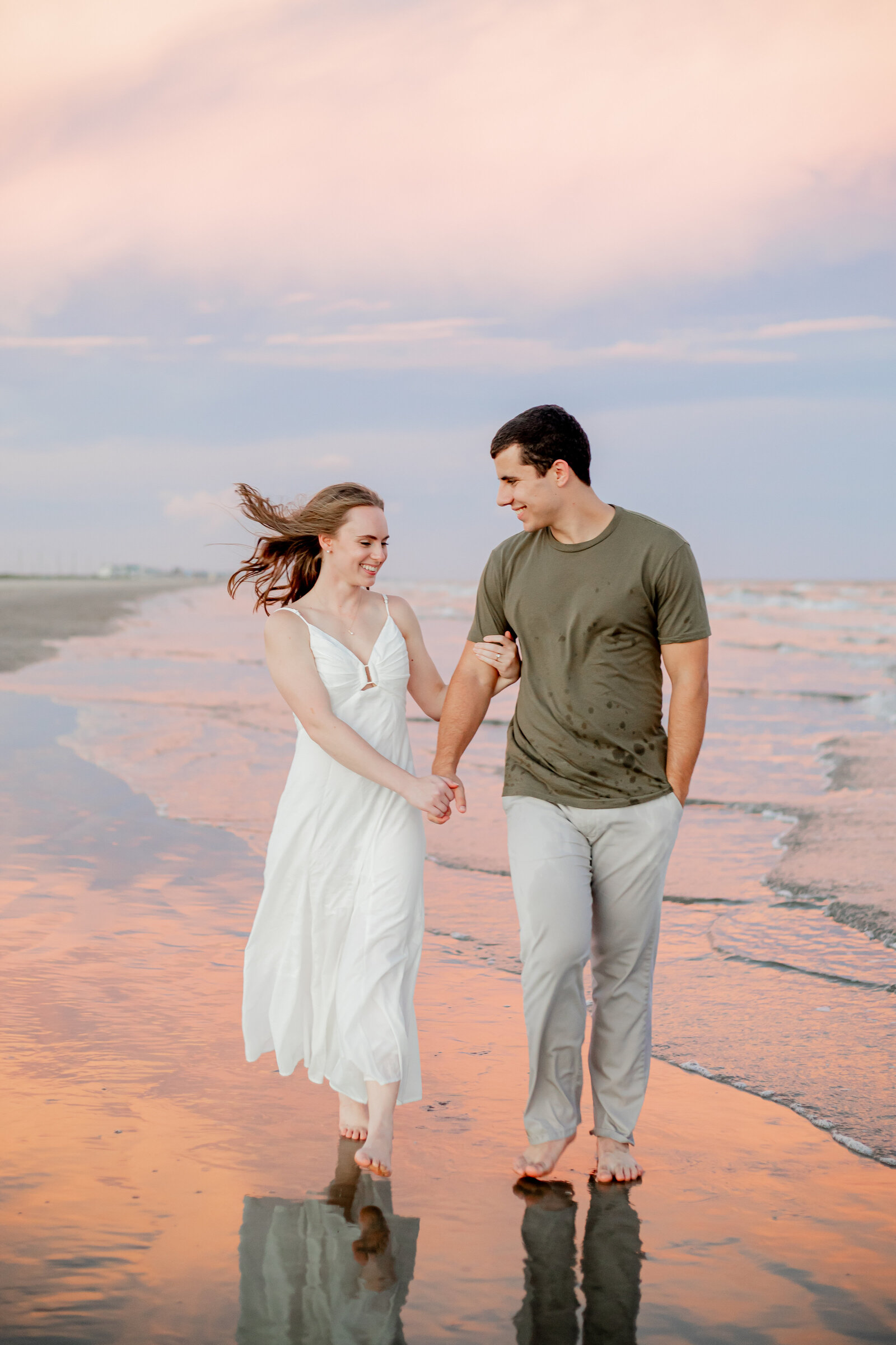 Beach Engagement Photos