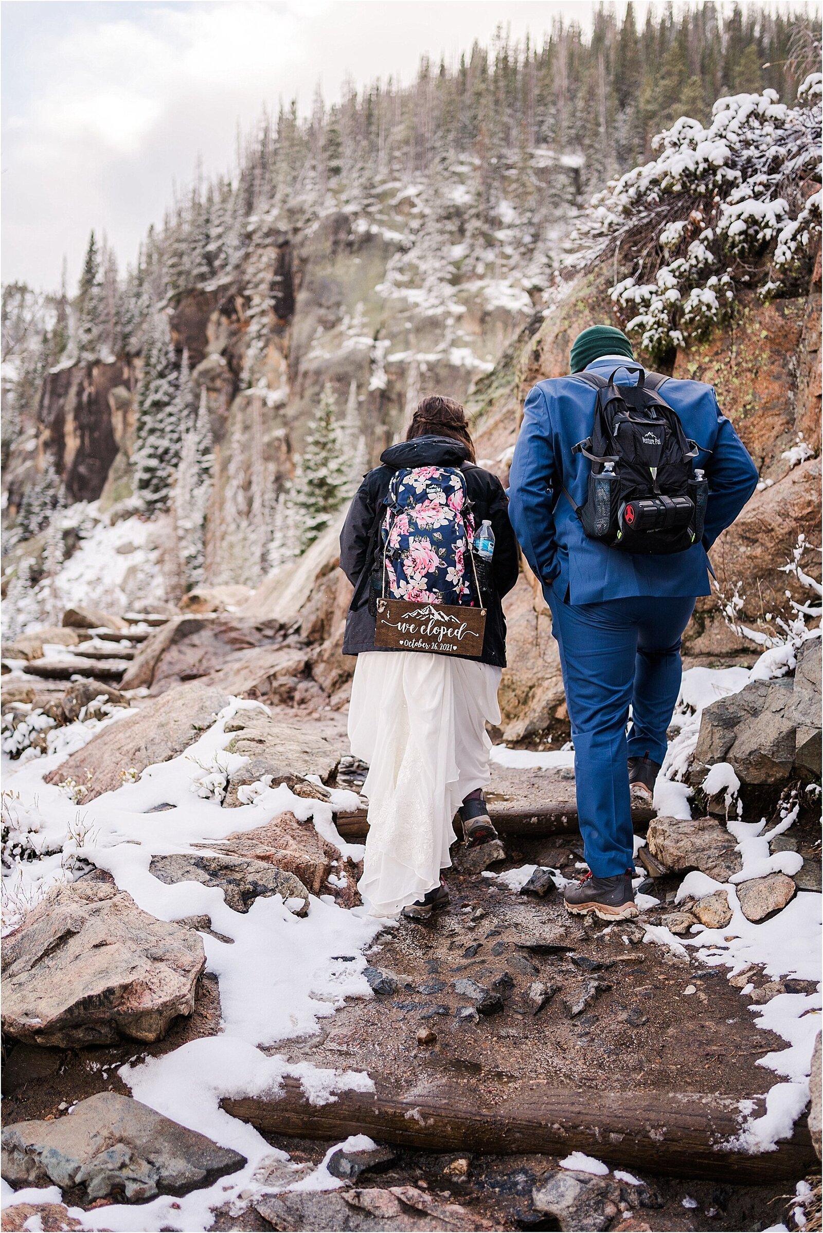 Say 'I Do' with a Scenic Elopement at a Waterfall, Captured Beautifully by Sam Immer Photography's Documentary-style Photography.