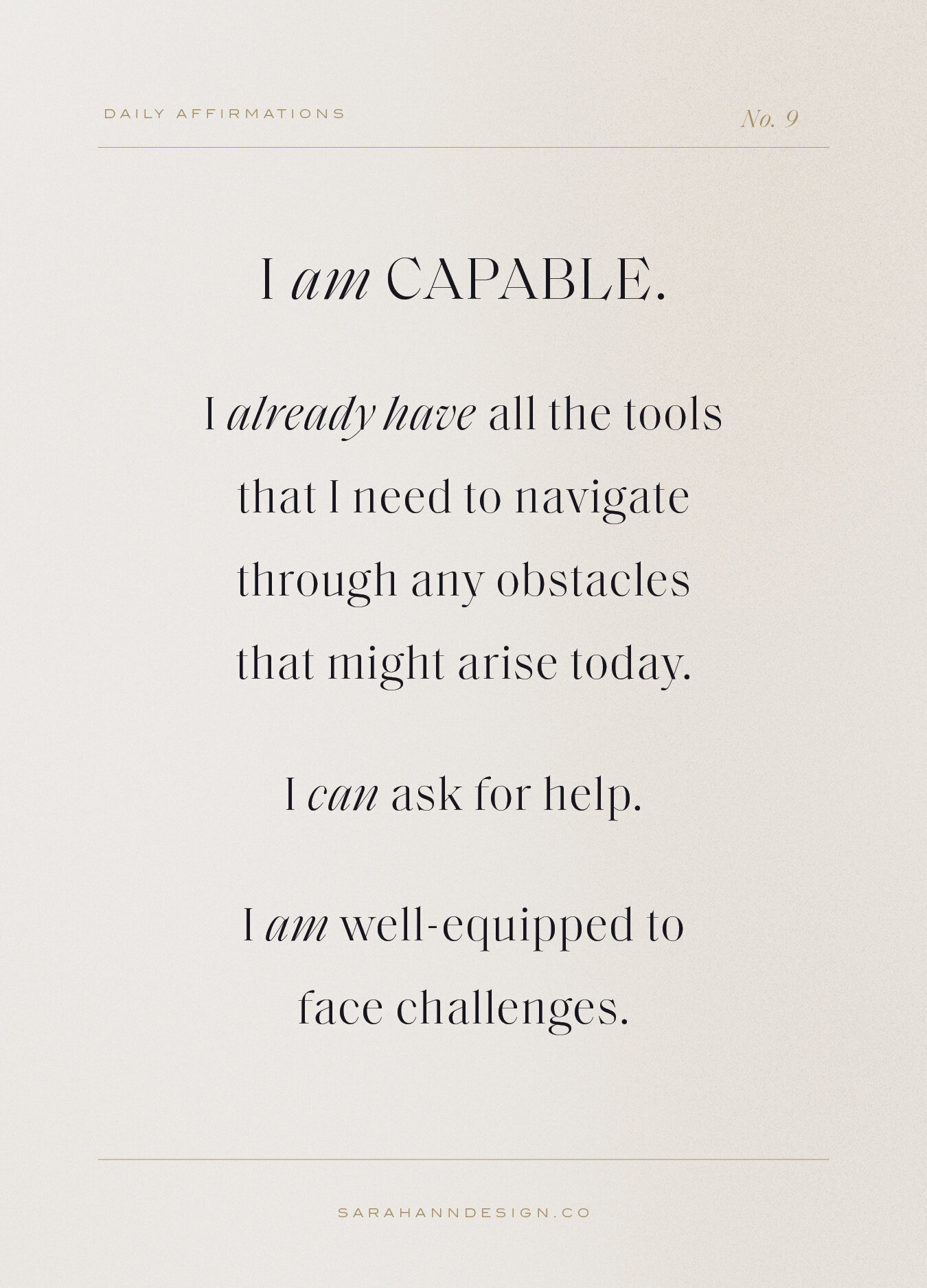 Daily Affirmations for the Creative Soul - Affirmations by Sarah Ann Design9
