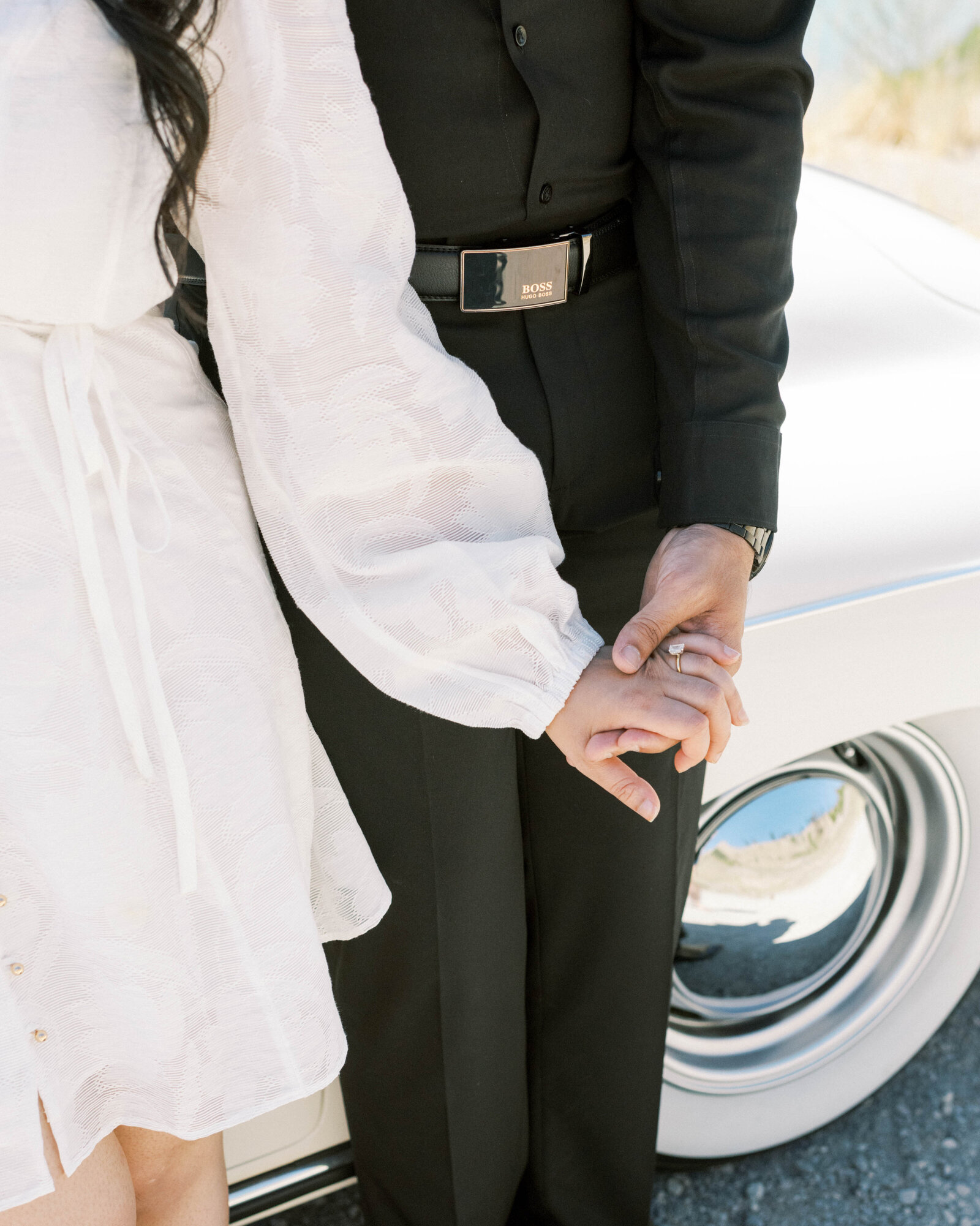 Vintage Engagement Car for Hire | Porsche 356 Speedster