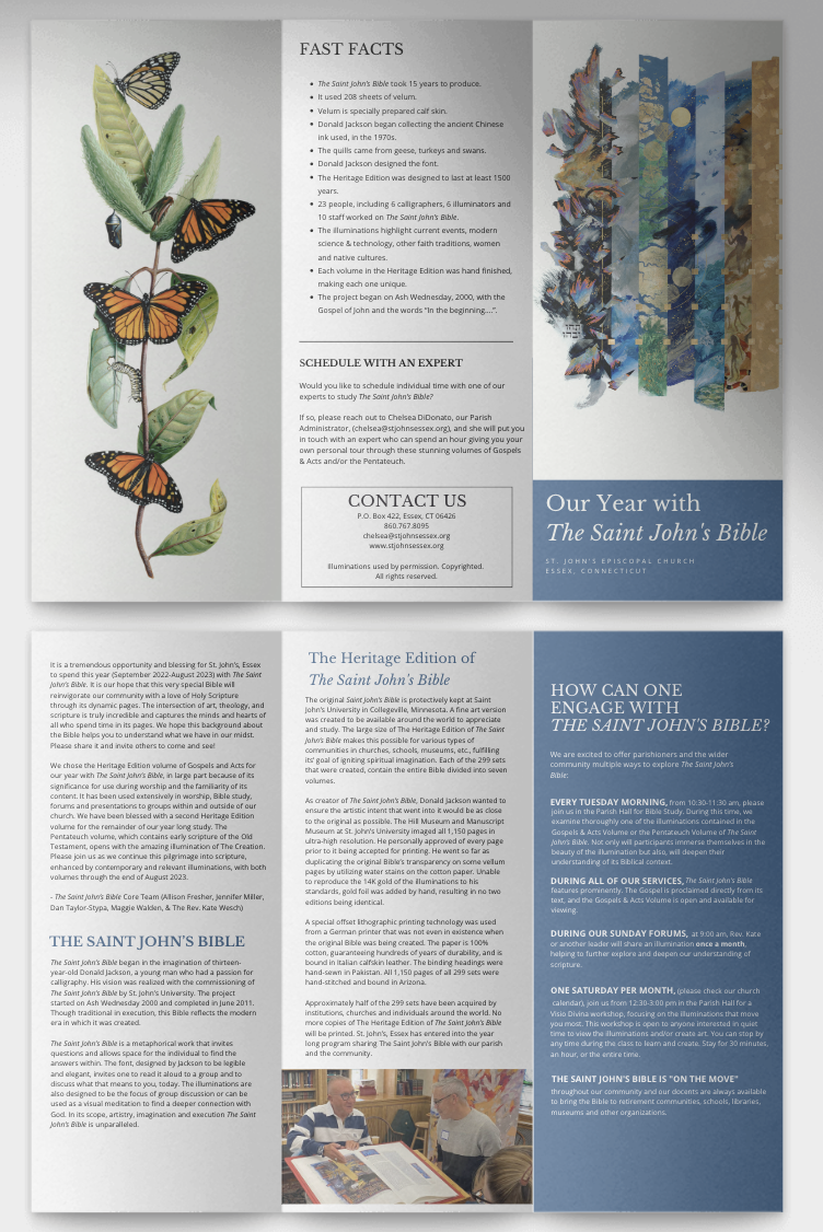 marketing collateral brochure