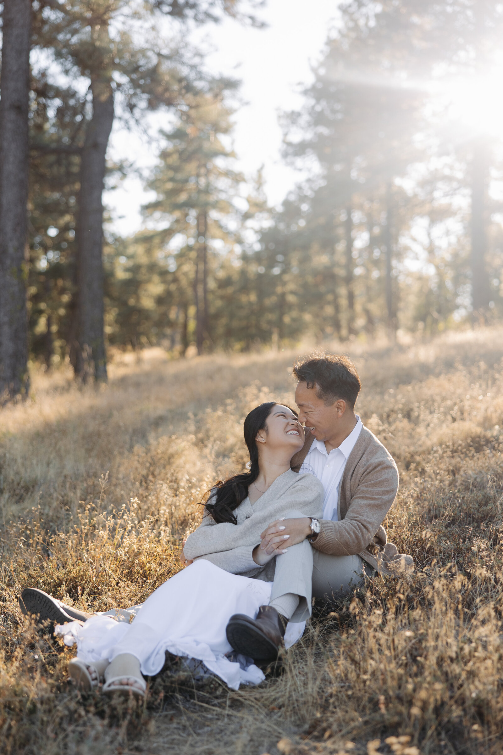 dear john photoshoot, engagement session in mount laguna 