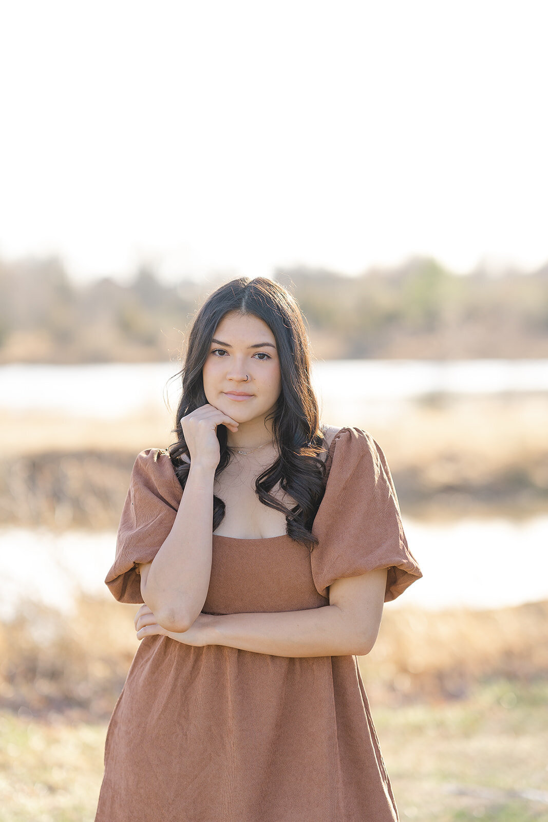 girl posing for photos in Nokesville, Virginia