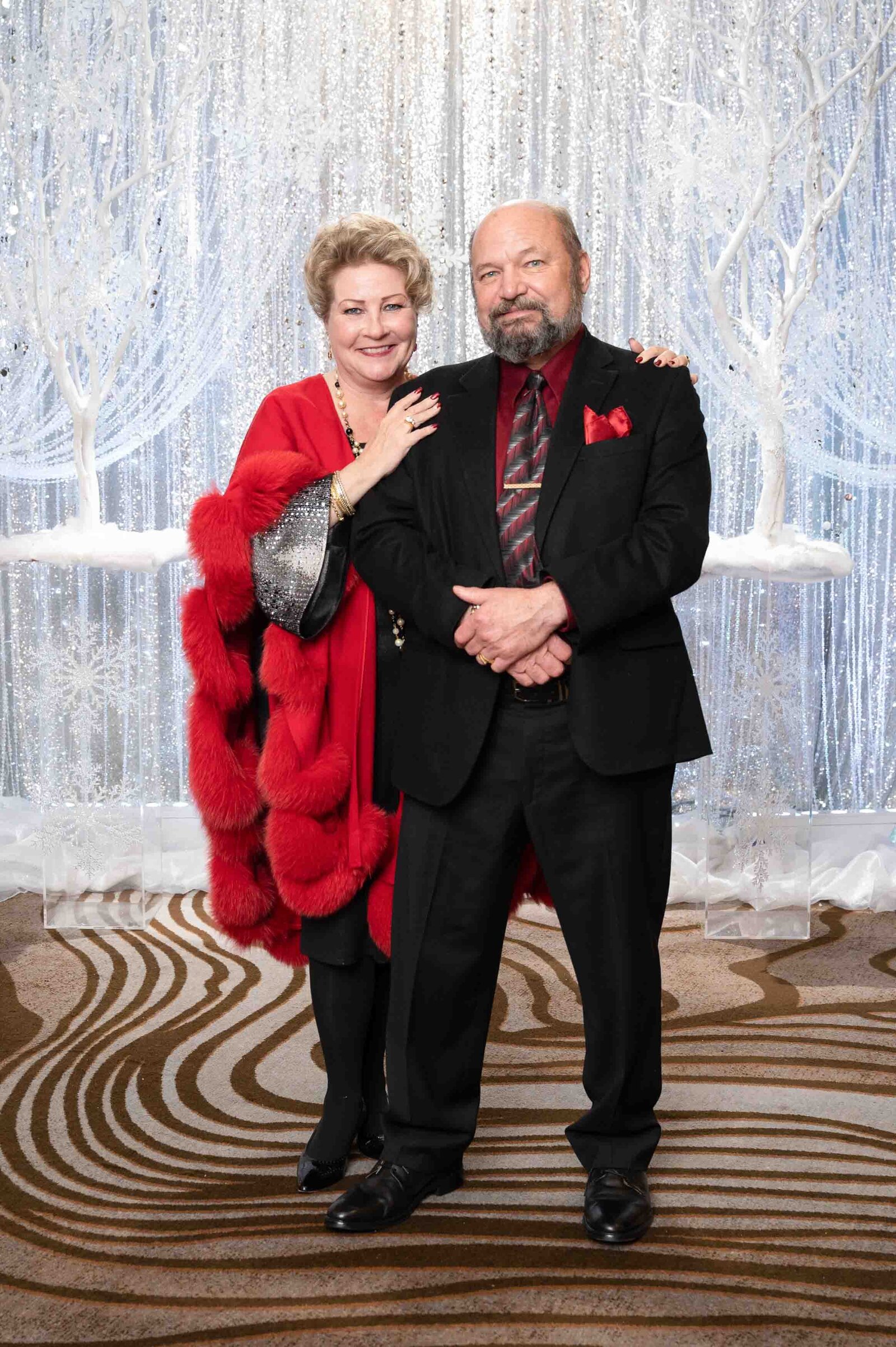 Holiday Party Couple Portrait Formal-