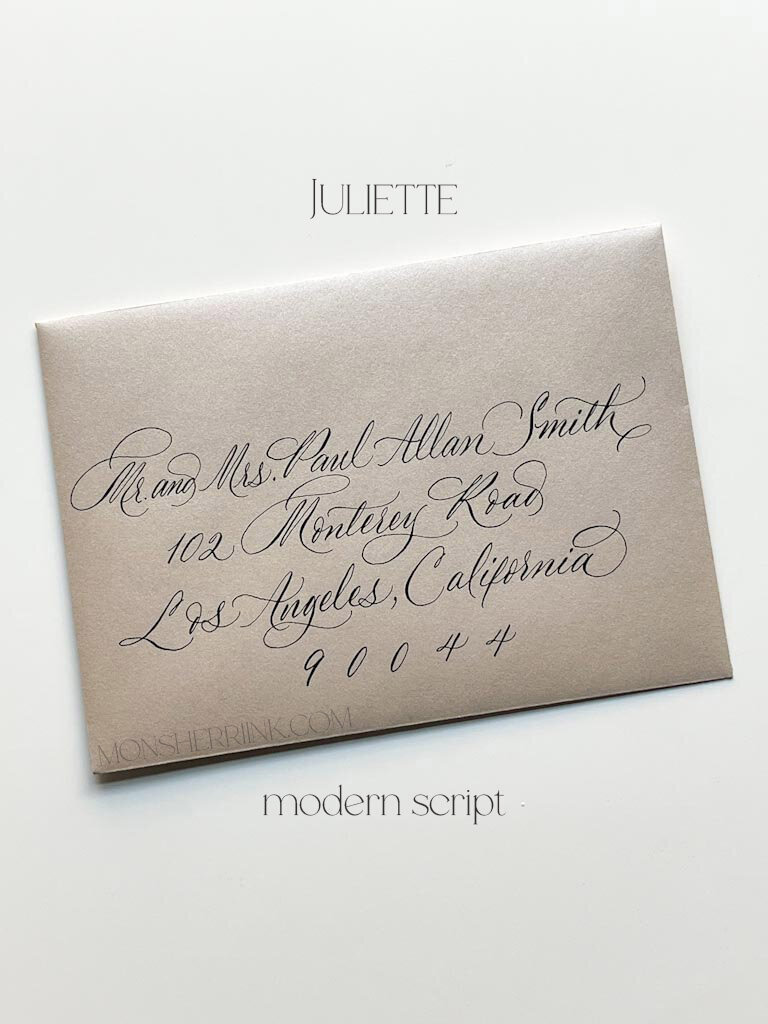 Dallas Calligrapher Mon Sherri Ink6