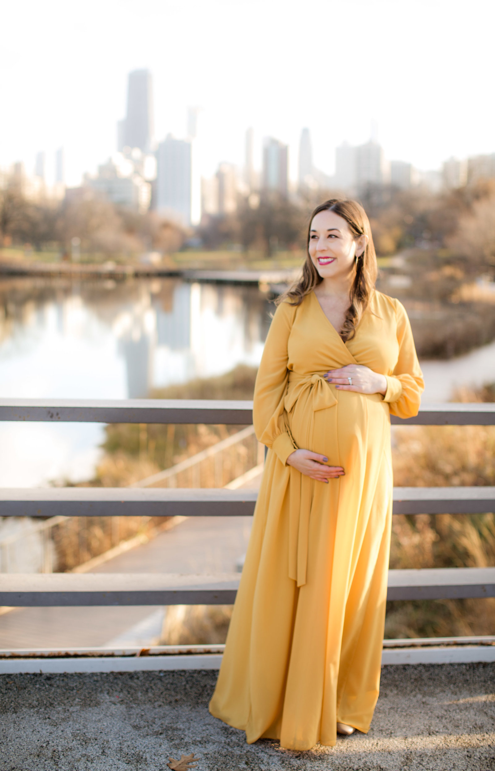 Chicago Maternity & Pregnancy Natural Light Photographer in Lincoln Park