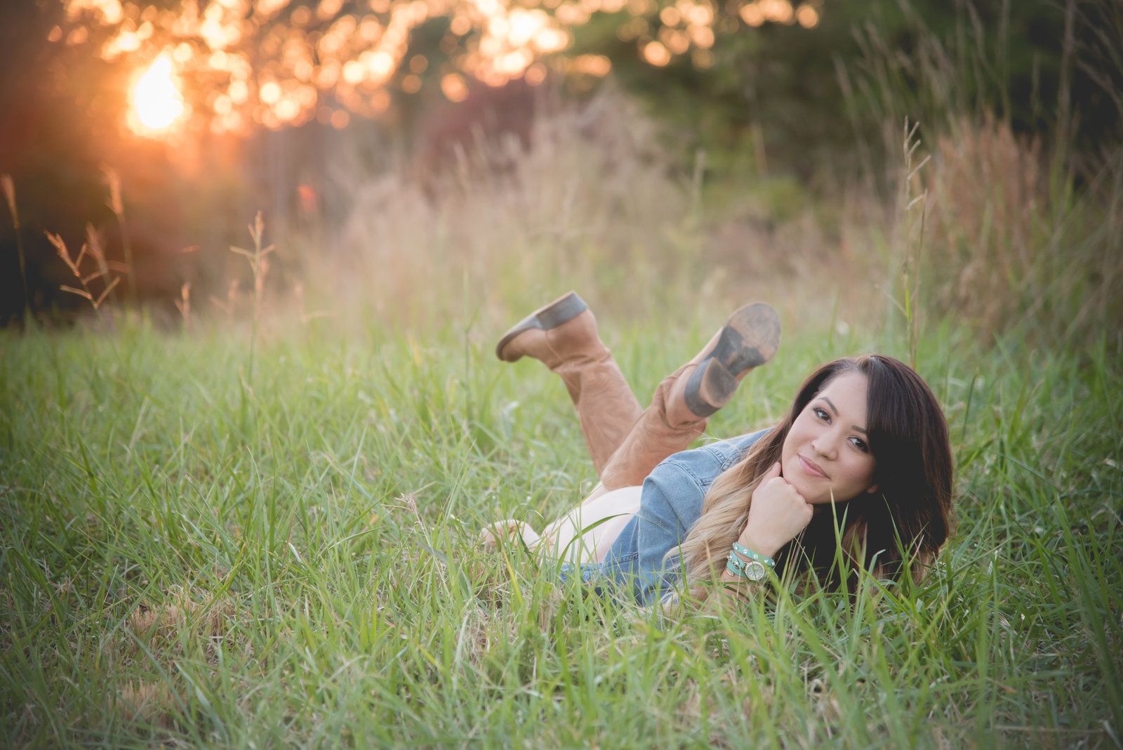 2-Gianna-Natural Bloom-Photograhy-North-Carolina-Photographer-Sunset-Field-Portraits-7646