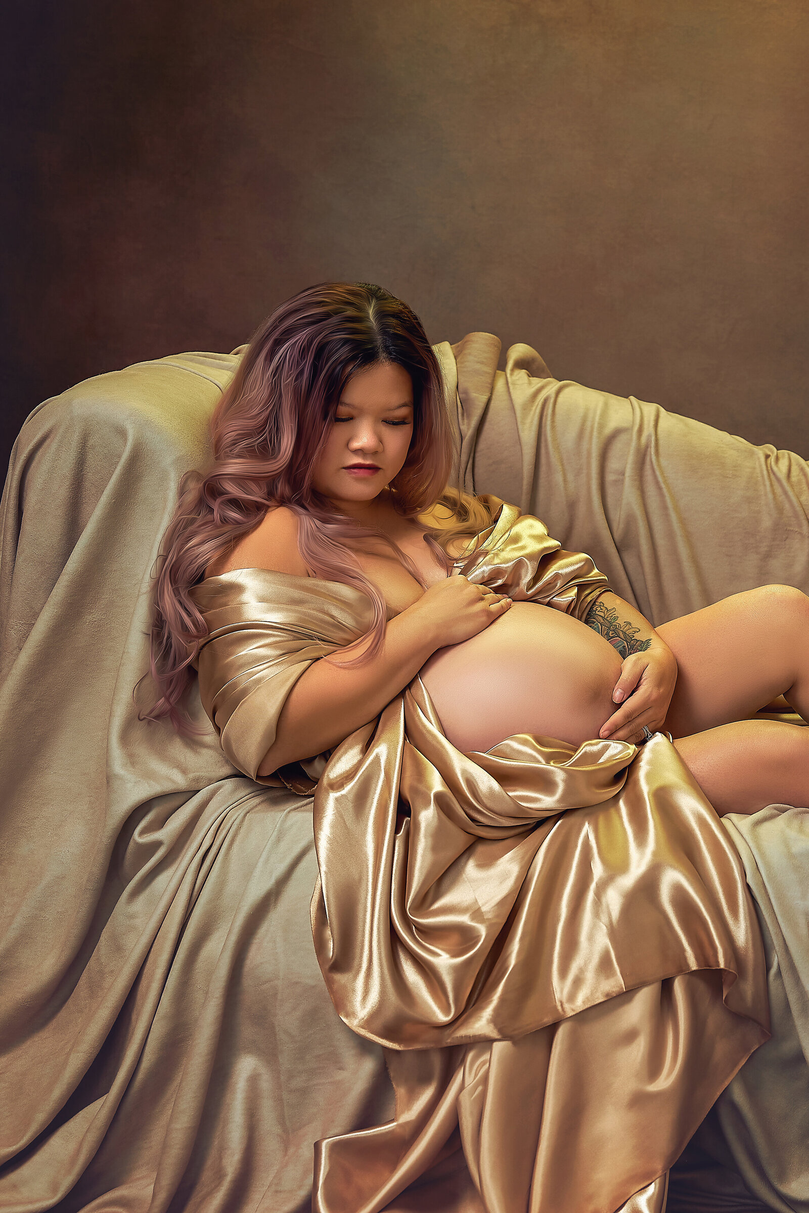 atlanta-best-award-winning-couple-family-maternity-pregnancy-portrait-studio-painting-fine-art-gold-photography-photographer-twin-rivers-01