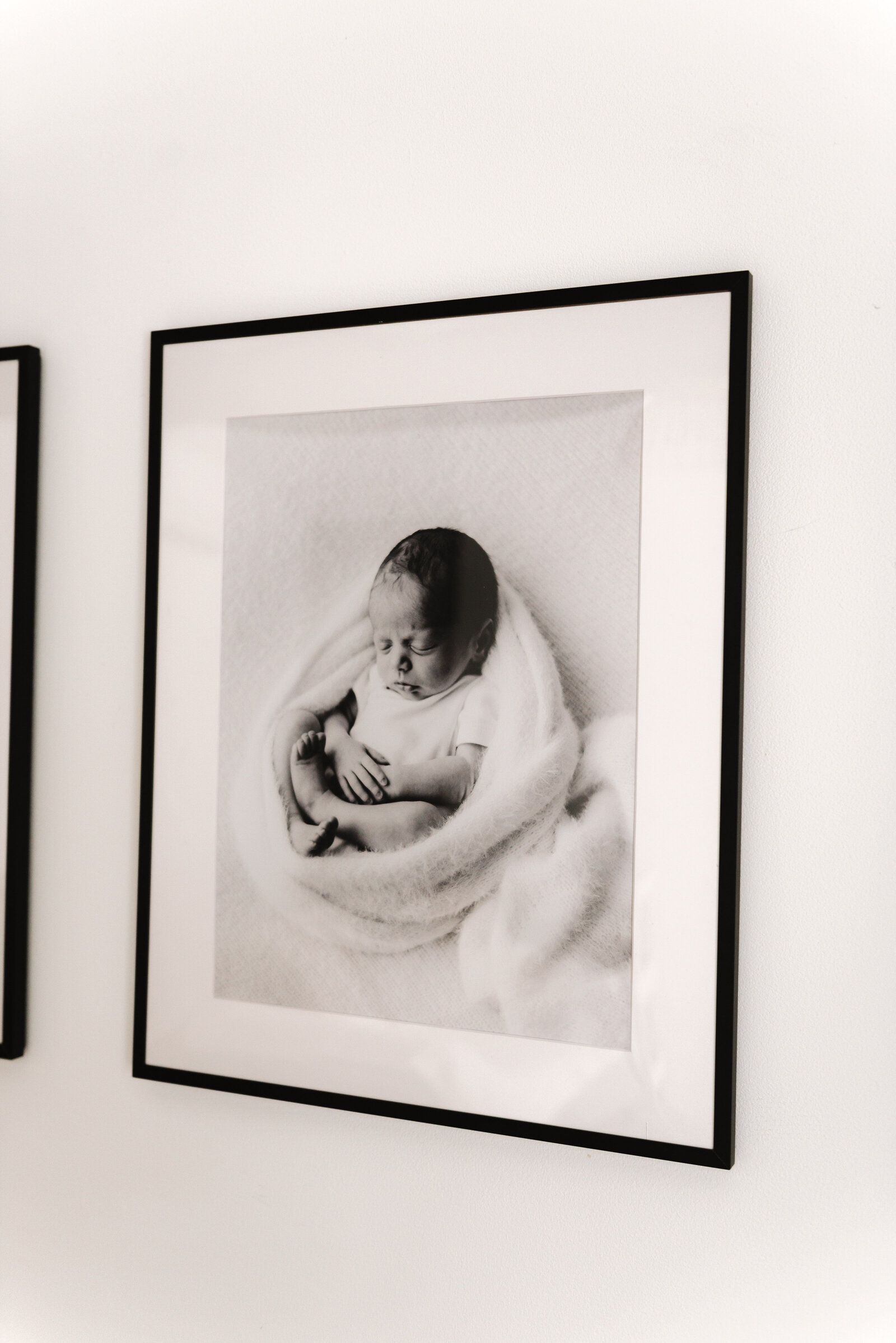 A professional print that Paige Anderson Photography provides in Billingshurst newborn photography studio