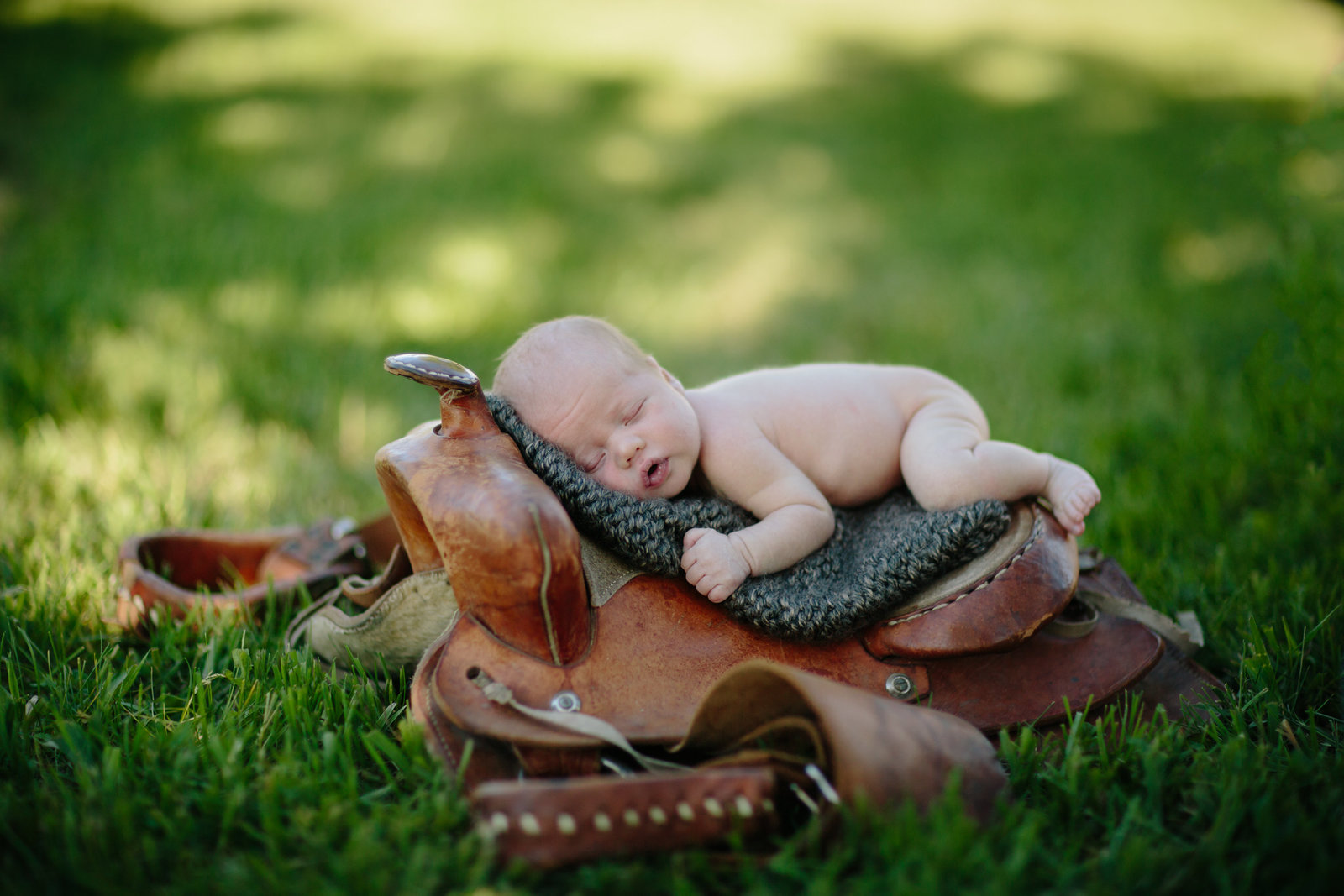 Newborn Cowboy Photos