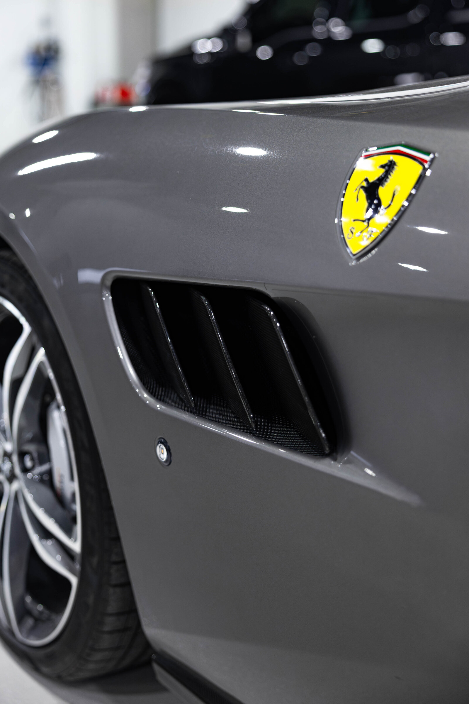 Grey Ferrari GTC4Lusso PPF Le Mans Detailing Toronto Markham 1