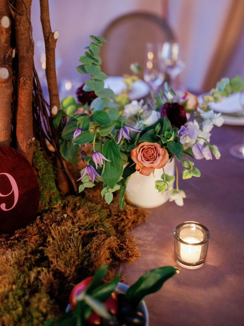 148_Kate Campbell Floral Whitehall Manor tented Winter wedding by Anna and Mateo photo Reception