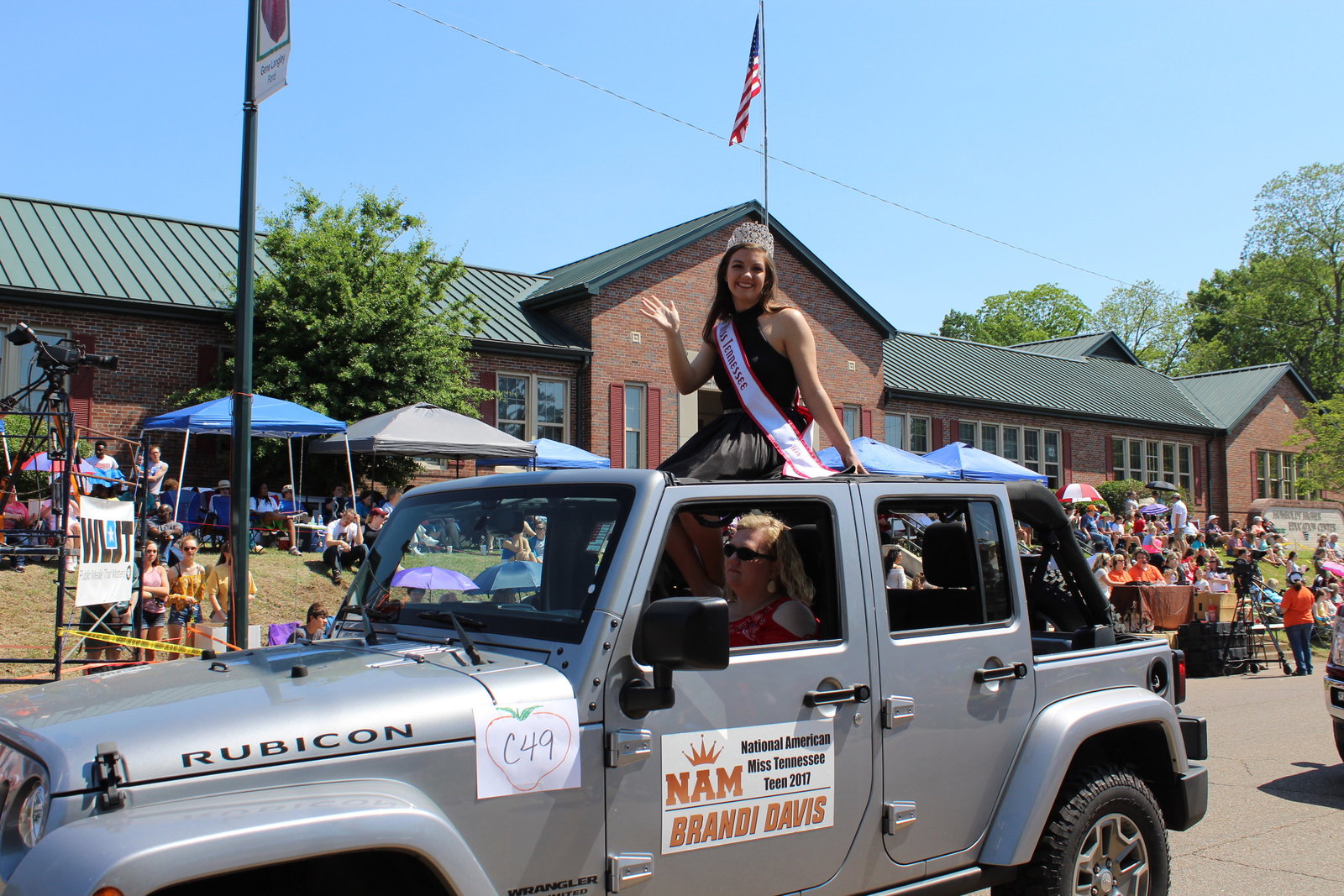 West Tennessee Strawberry Festival - Humboldt TN - Girls Parade20