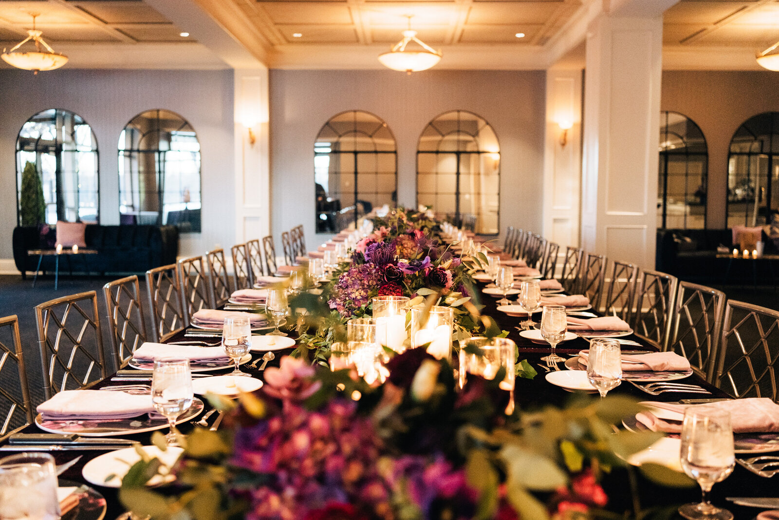 Tablescape for Small intimate wedding in La Crosse, WI
