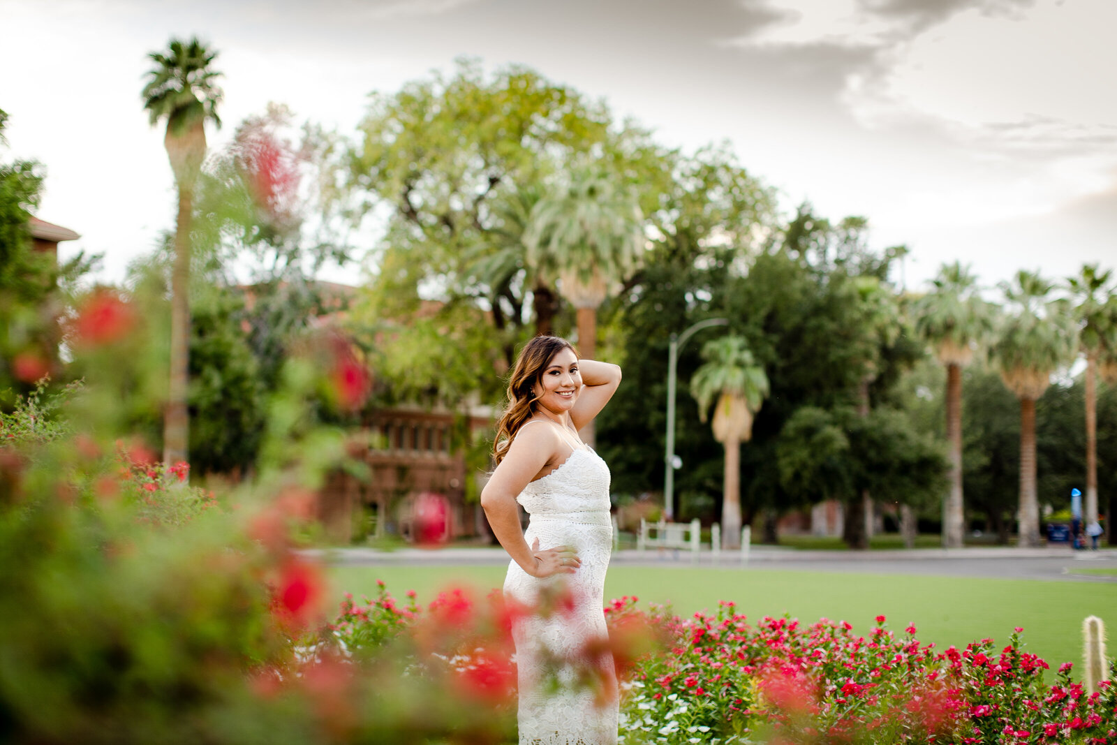 UofA Senior Photos taken on campus by a Tucson Photographer