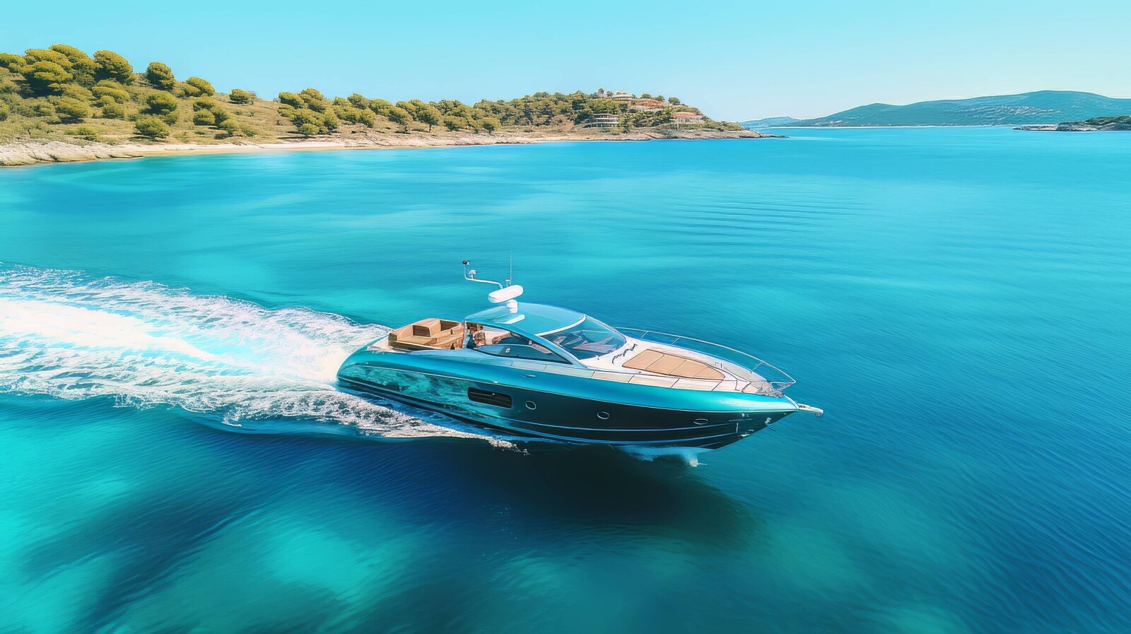 Boat in Spain at Costa Blanca 