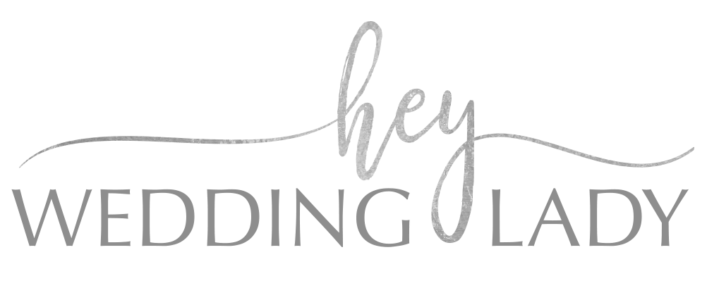 hey wedding lady - logo