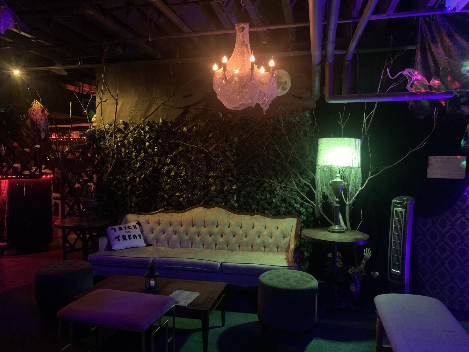 Counch Halloween decor
