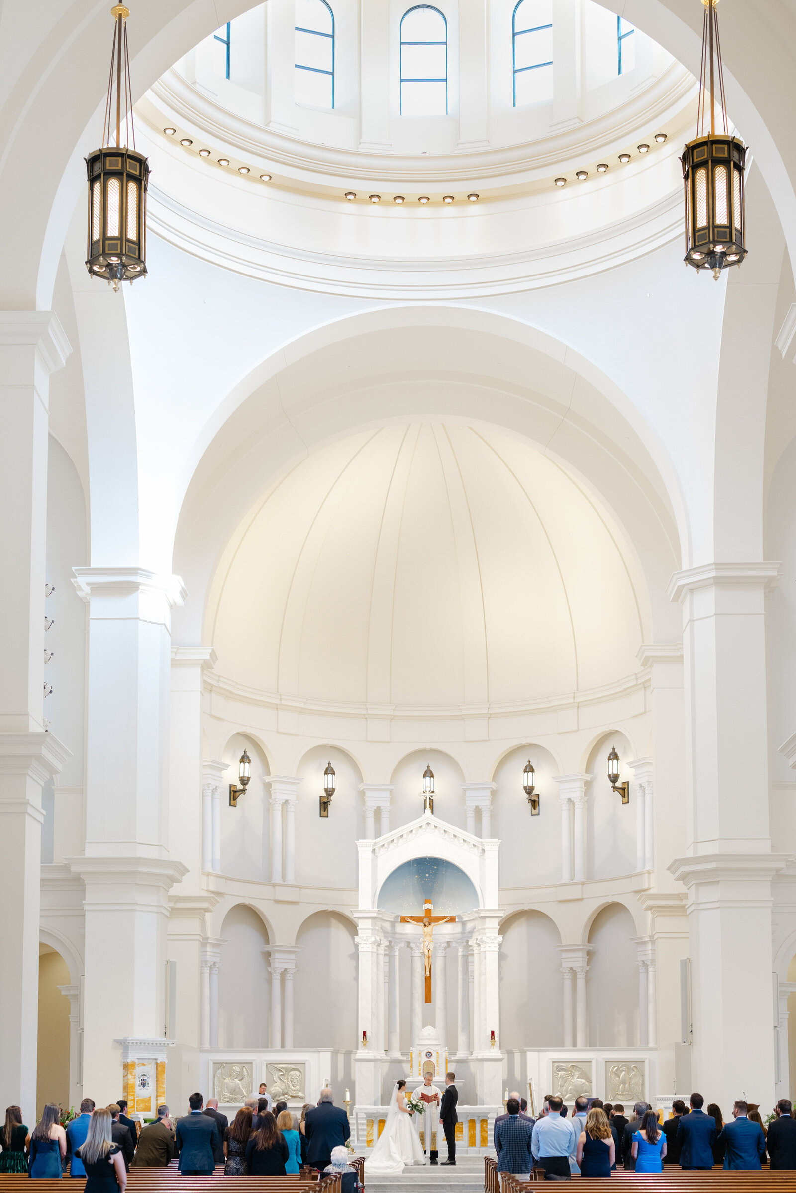 Catholic wedding ceremony in Raleigh, NC