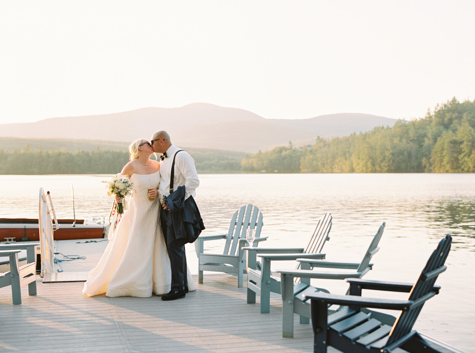 Immersive and Luxury Private Estate and Tented Wedding with Blue, Green and White Color Palette-10