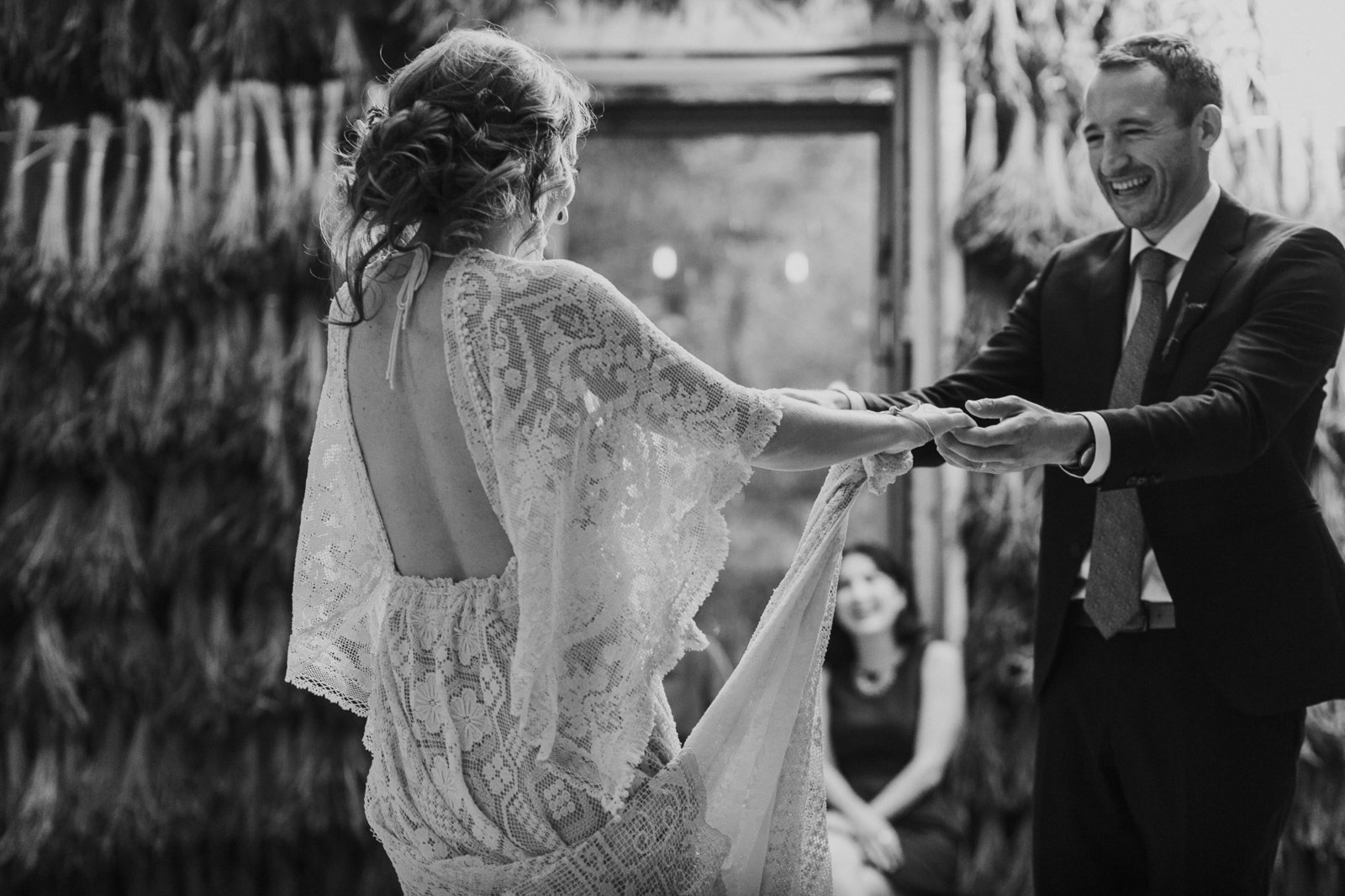 Bride and groom dancing the night away at Bilston Creek Farm wedding