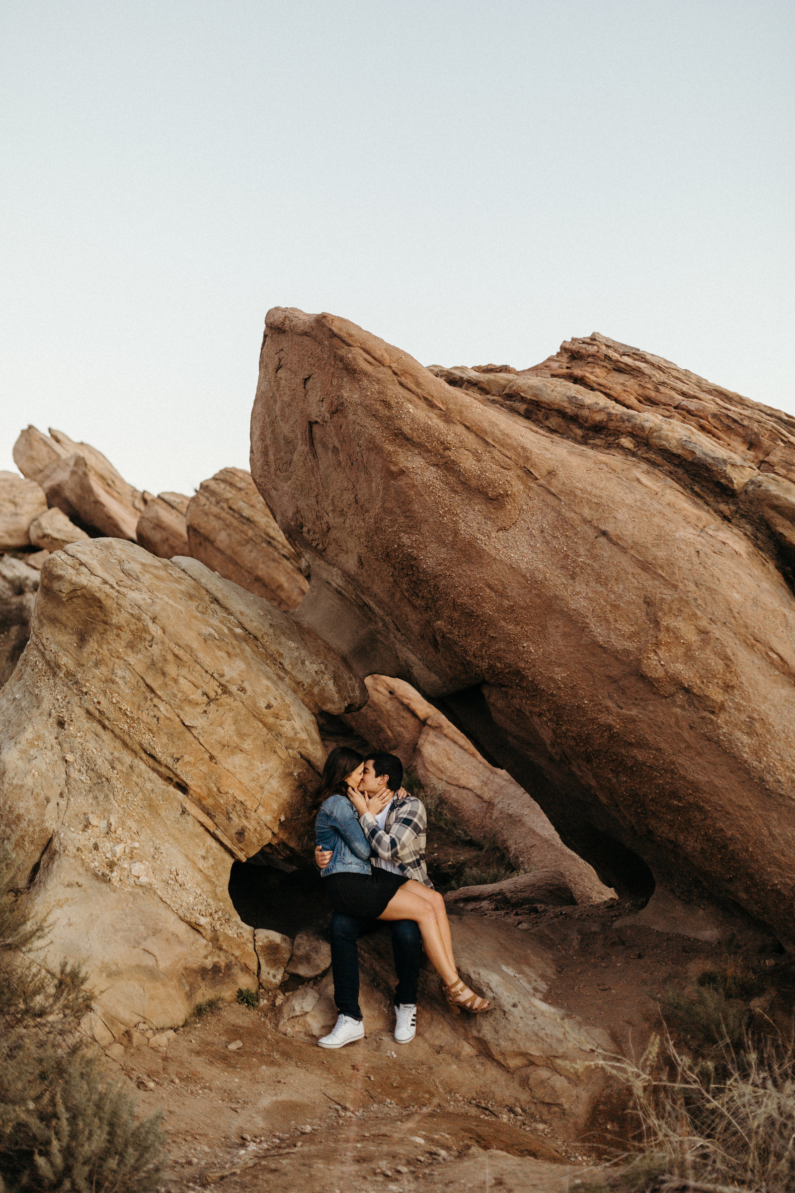 Desert Mountain Engagement Photographer in California