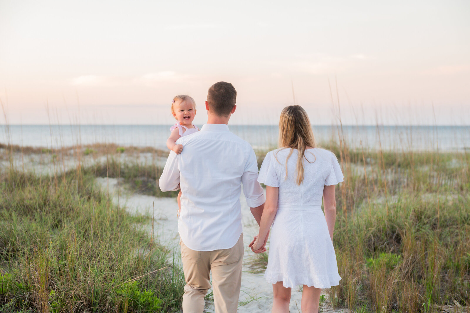 family on hilton head island beach