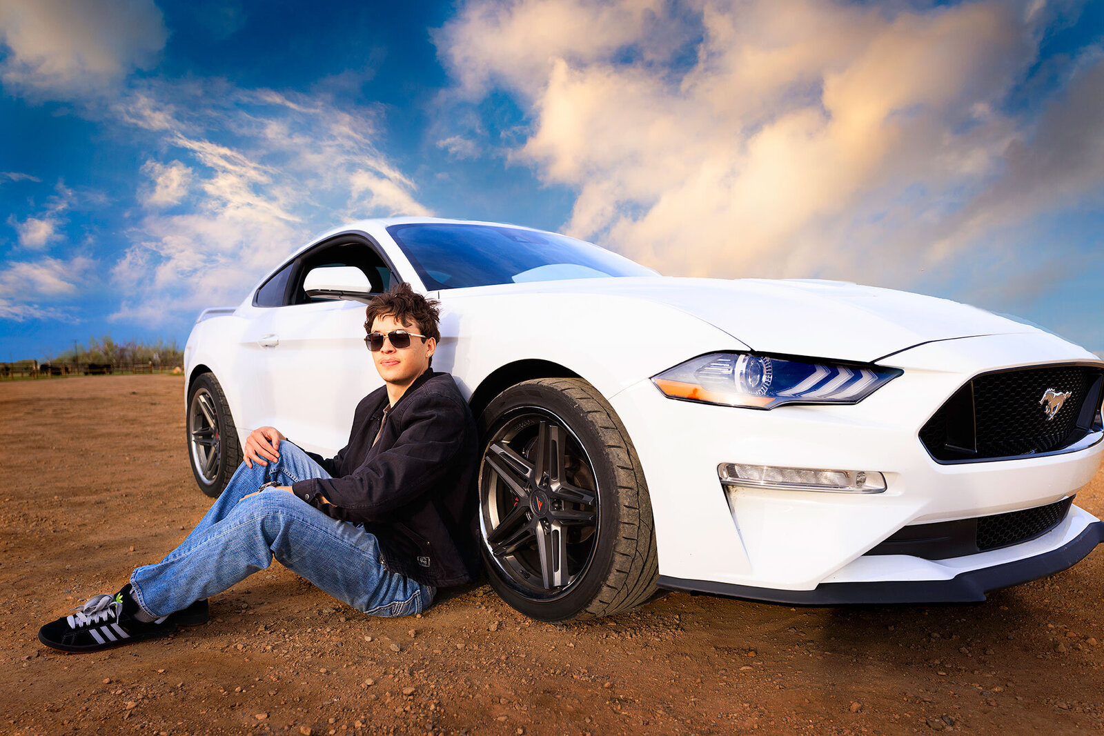 luxury-senior-high-school-boy-photography-mustang-glam-car-incredible-magazine-cool-unique-colorado-best-senior-photographer