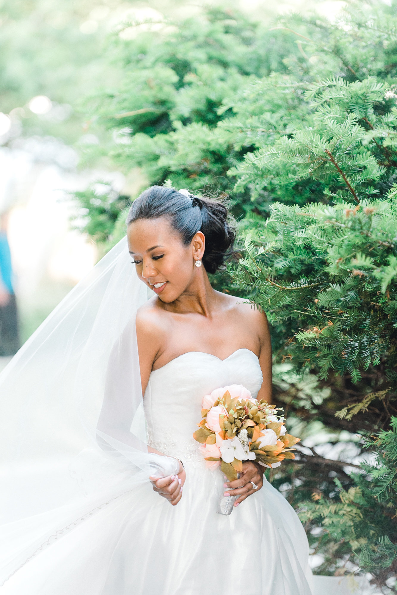 bride by Chicago wedding photographer