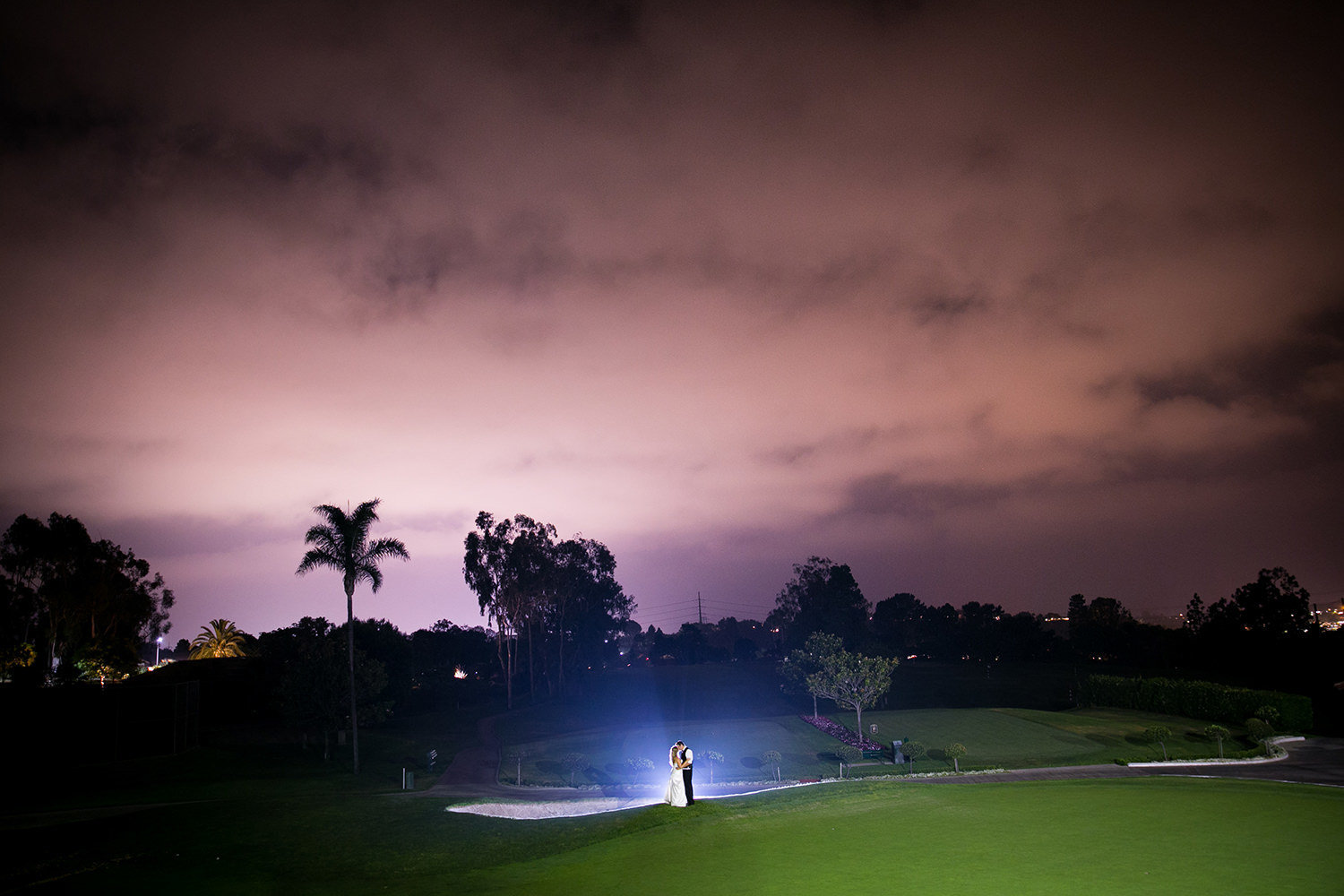 amazing night shot at lomas santa fe