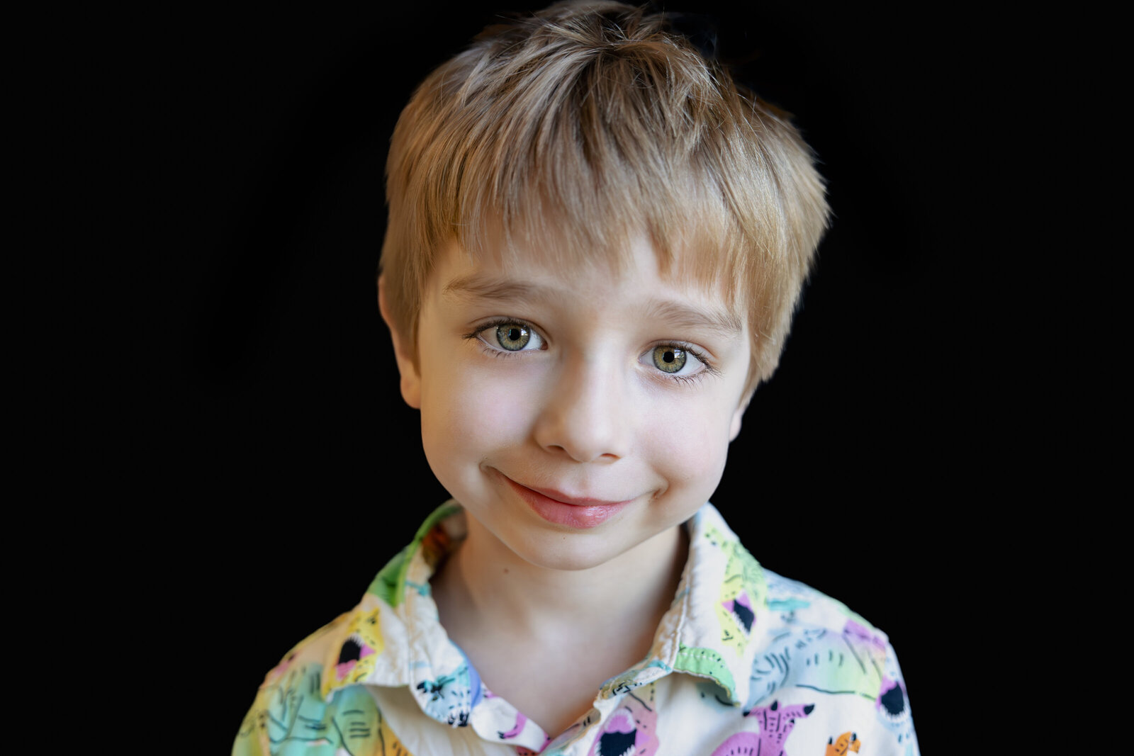 Little boy's preschool portraits by Taylor Lynn Studios in Elmhurst, IL
