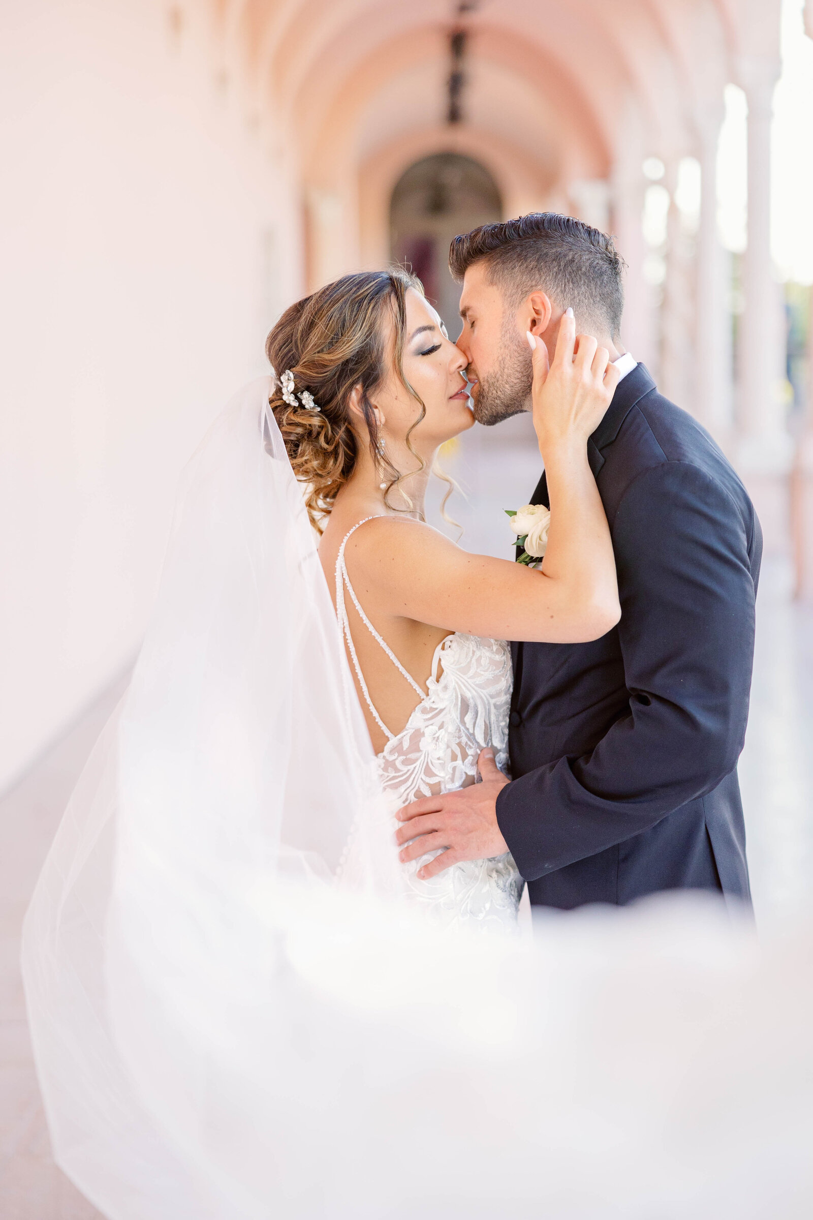 Dean & Brittney - The Ringling - Sarasota Wedding Photographer-368