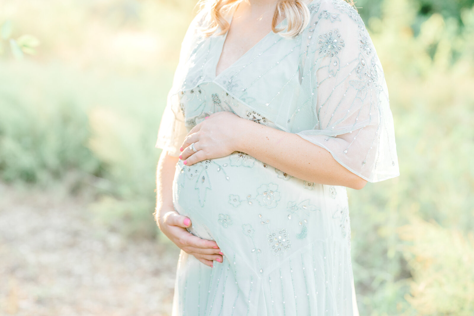 austin outdoor maternity session