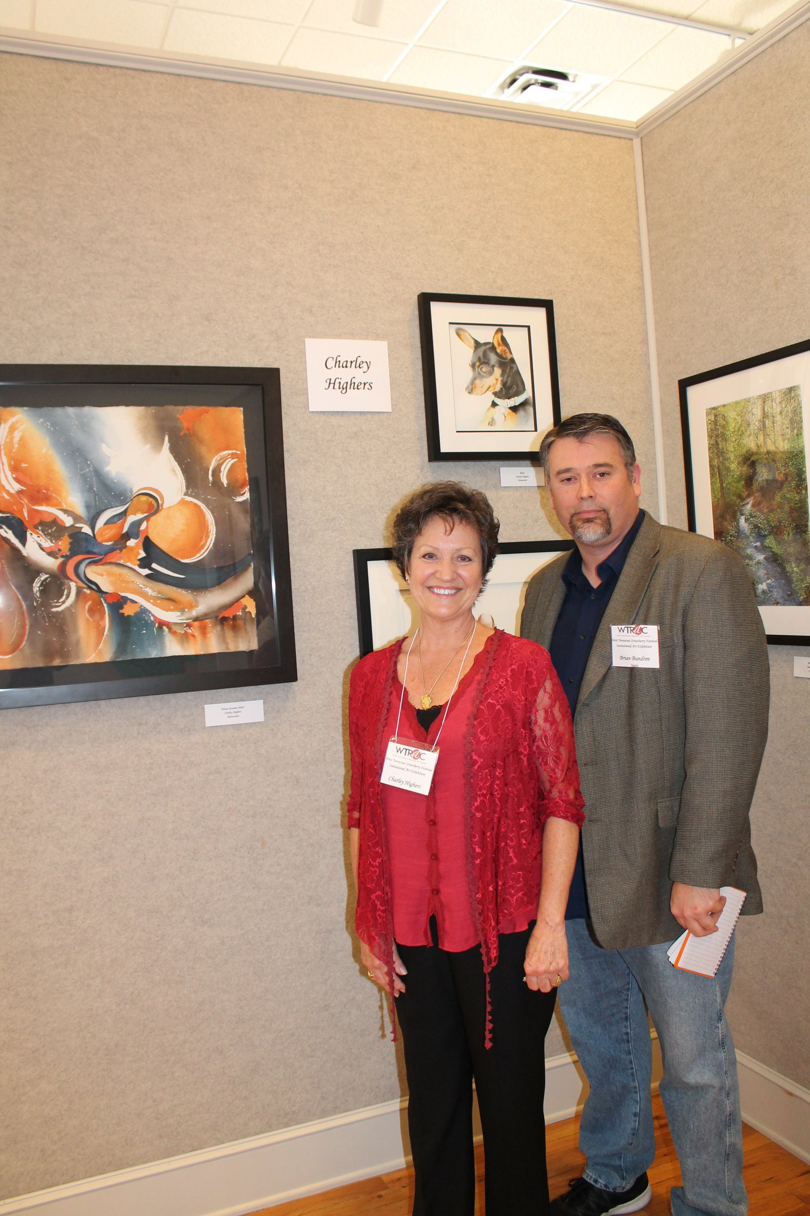 West Tennessee Strawberry Festival - Art Show - Best of Show with juror