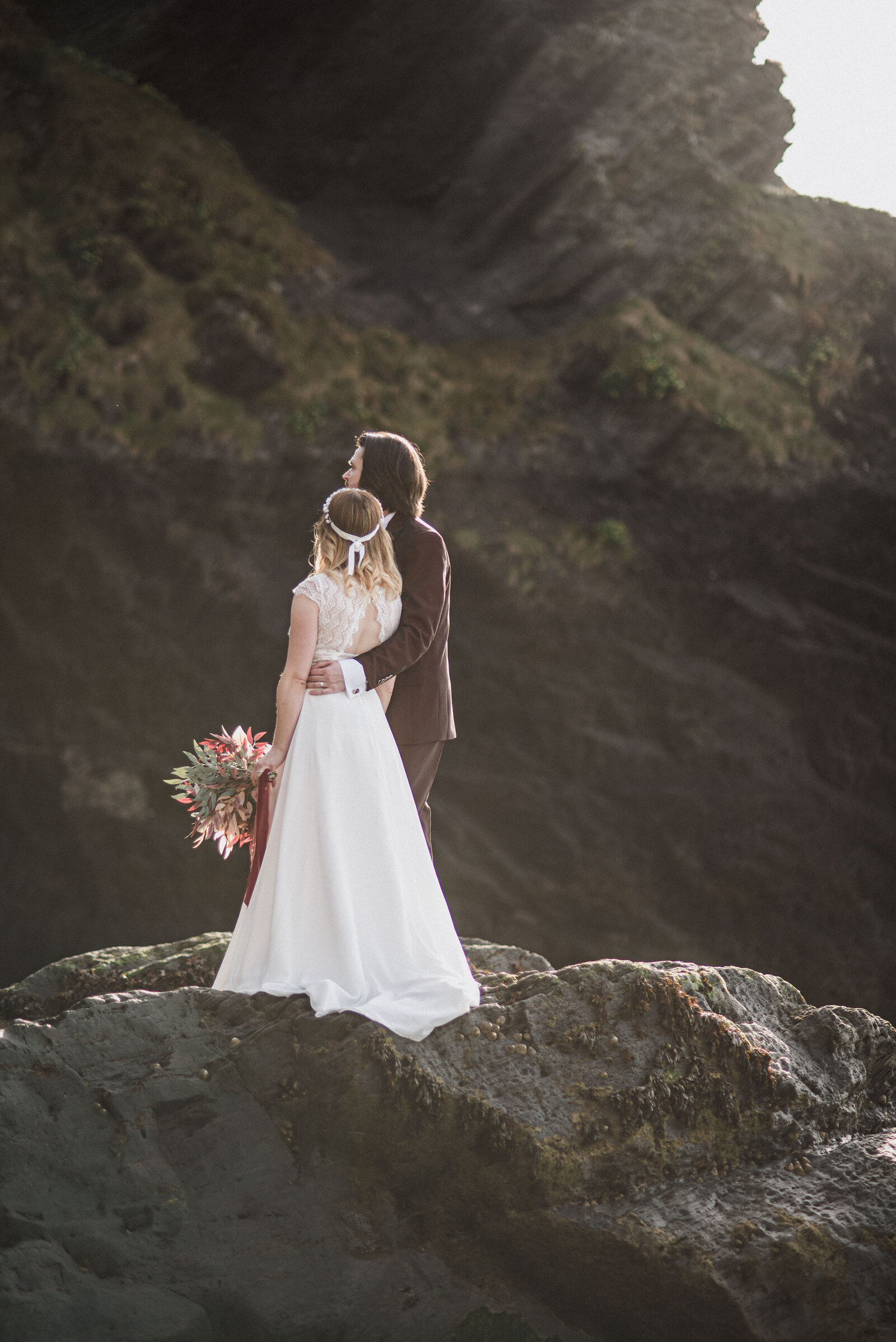 Tunnels Beaches Elopement micro intimate wedding Devon Wedding Venue Wedding Photographer Liberty Pearl Photography 46