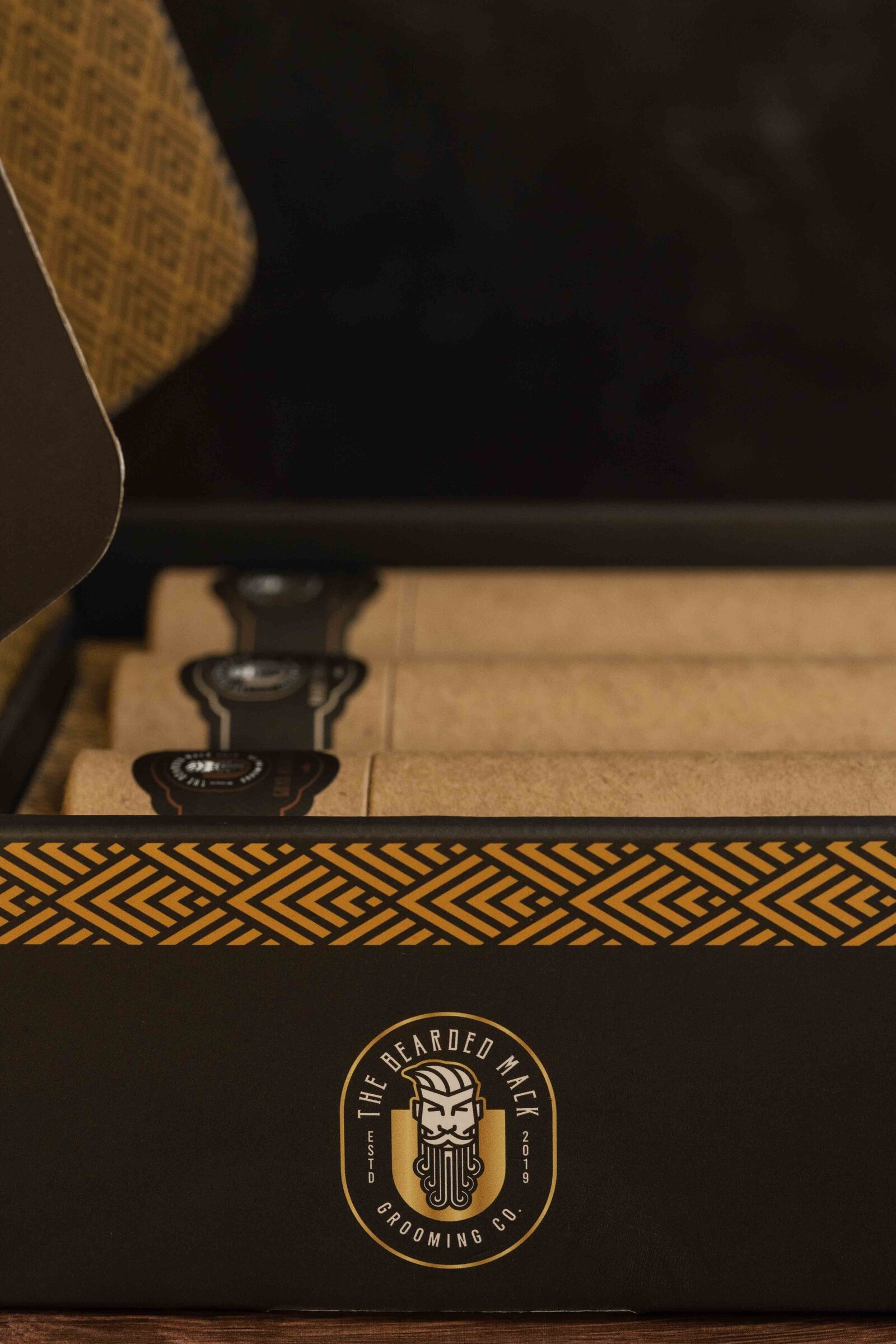 logo on packaging during Herndon,Virginia product picture