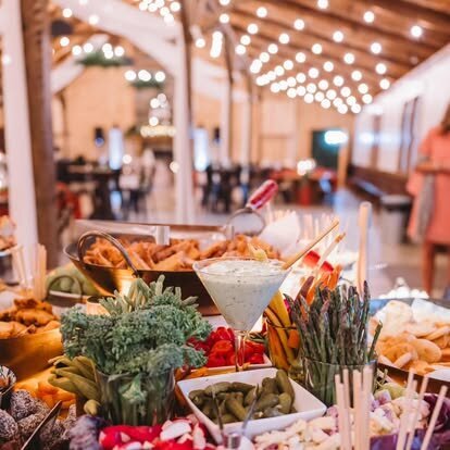 Buffet spread